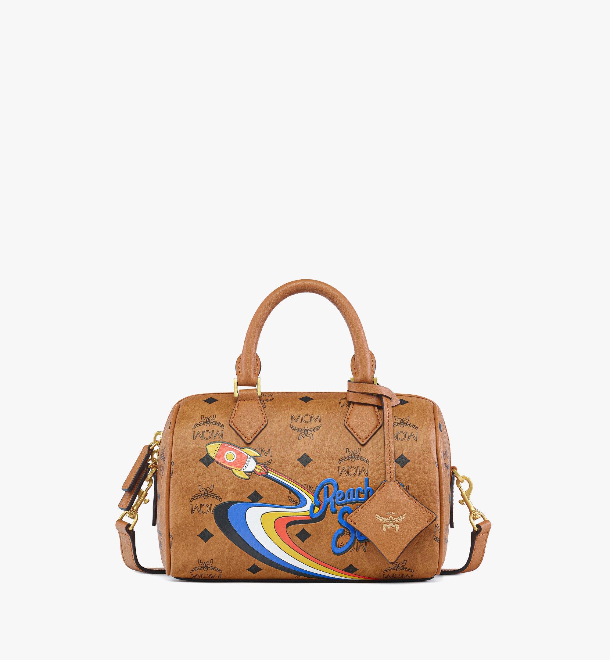 Ella Boston Bag in Rocket Visetos