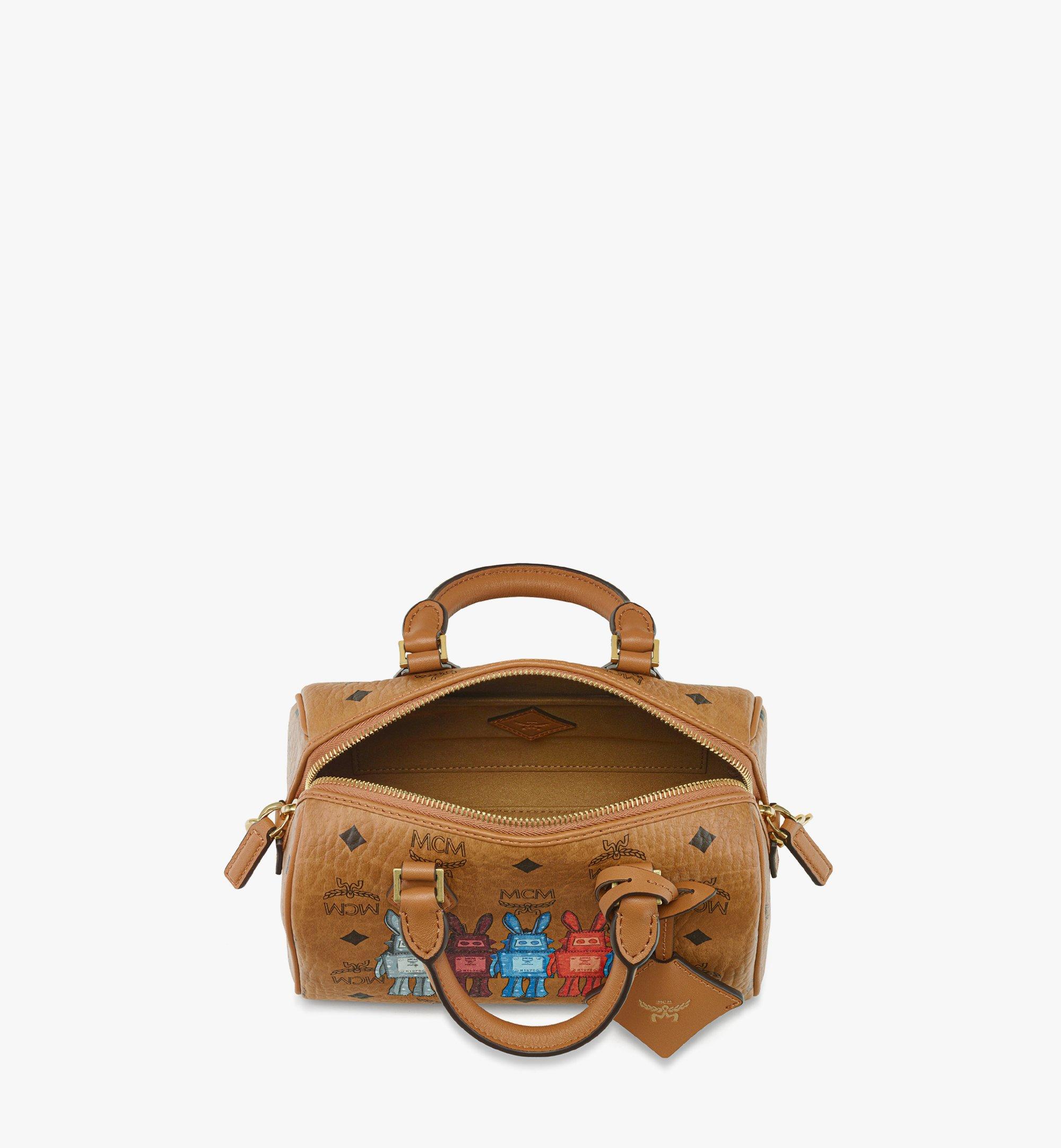 S Ella ボストンバッグ - Rabot ヴィセトス コニャック | MCM ®JP