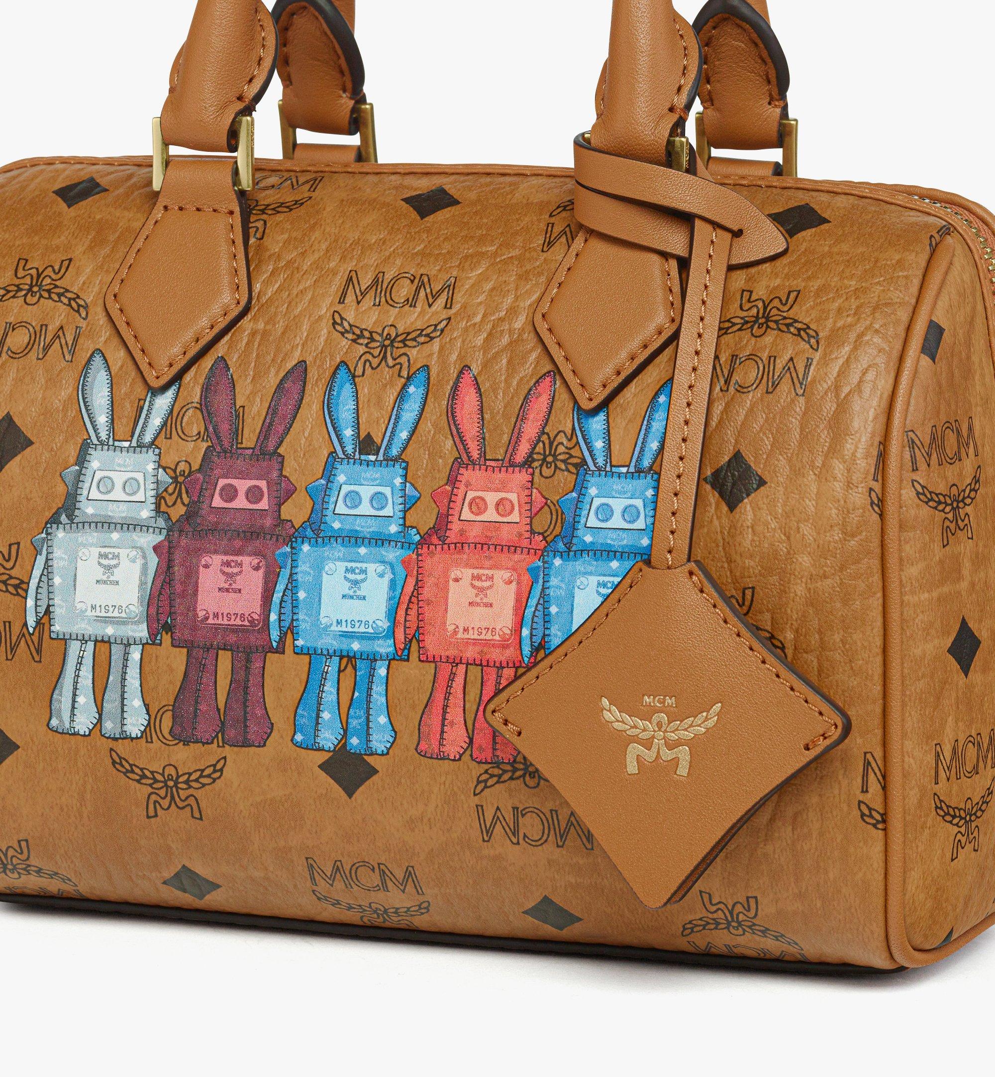 MCM ボストンバッグ S Ella ボストンバッグ - Rabot ヴィセトス コニャック | MCM ®JP