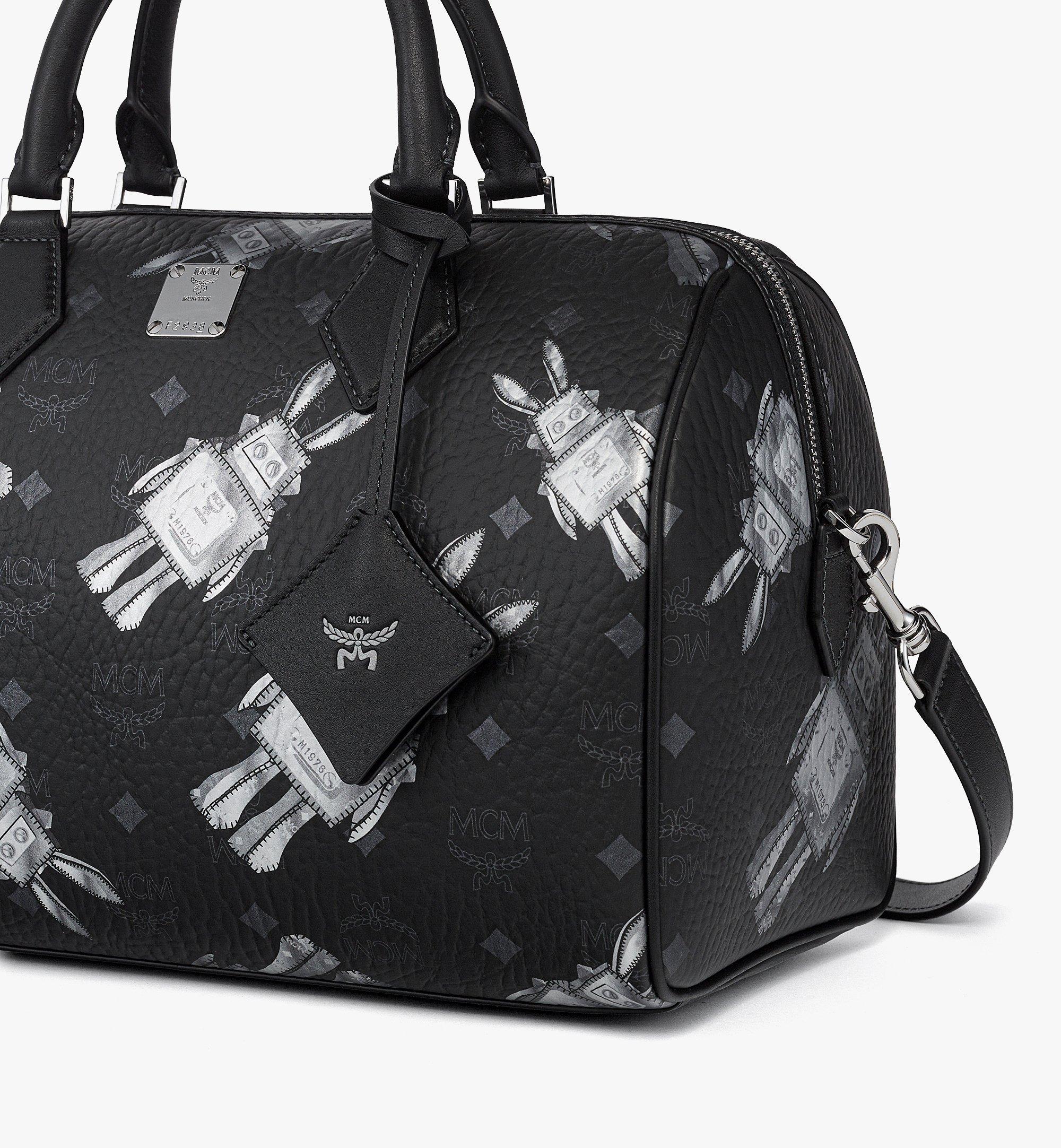 Medium Ella ボストンバッグ - Rabot ヴィセトス ブラック | MCM ®JP