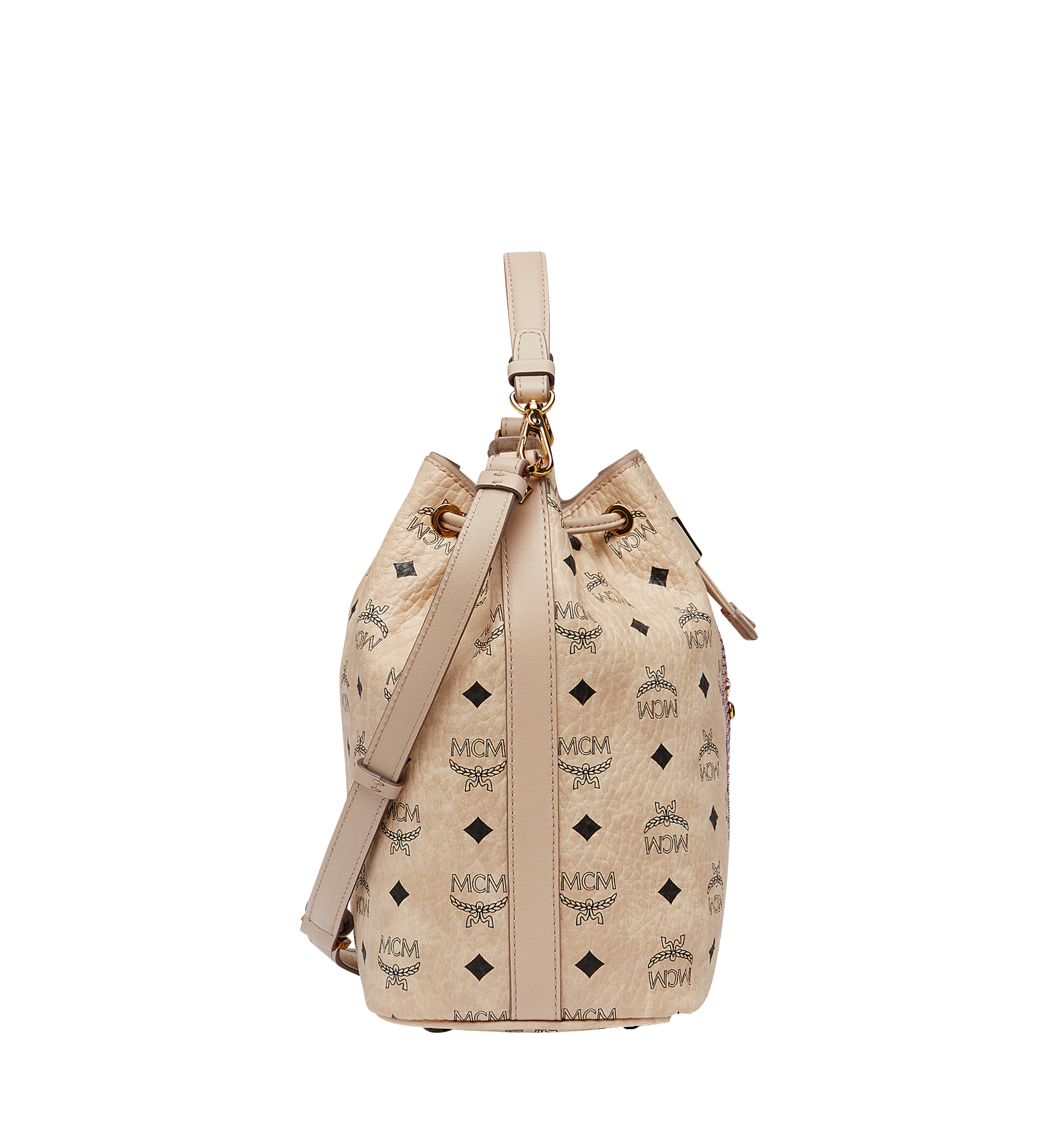 Mcm rabbit drawstring bag hotsell