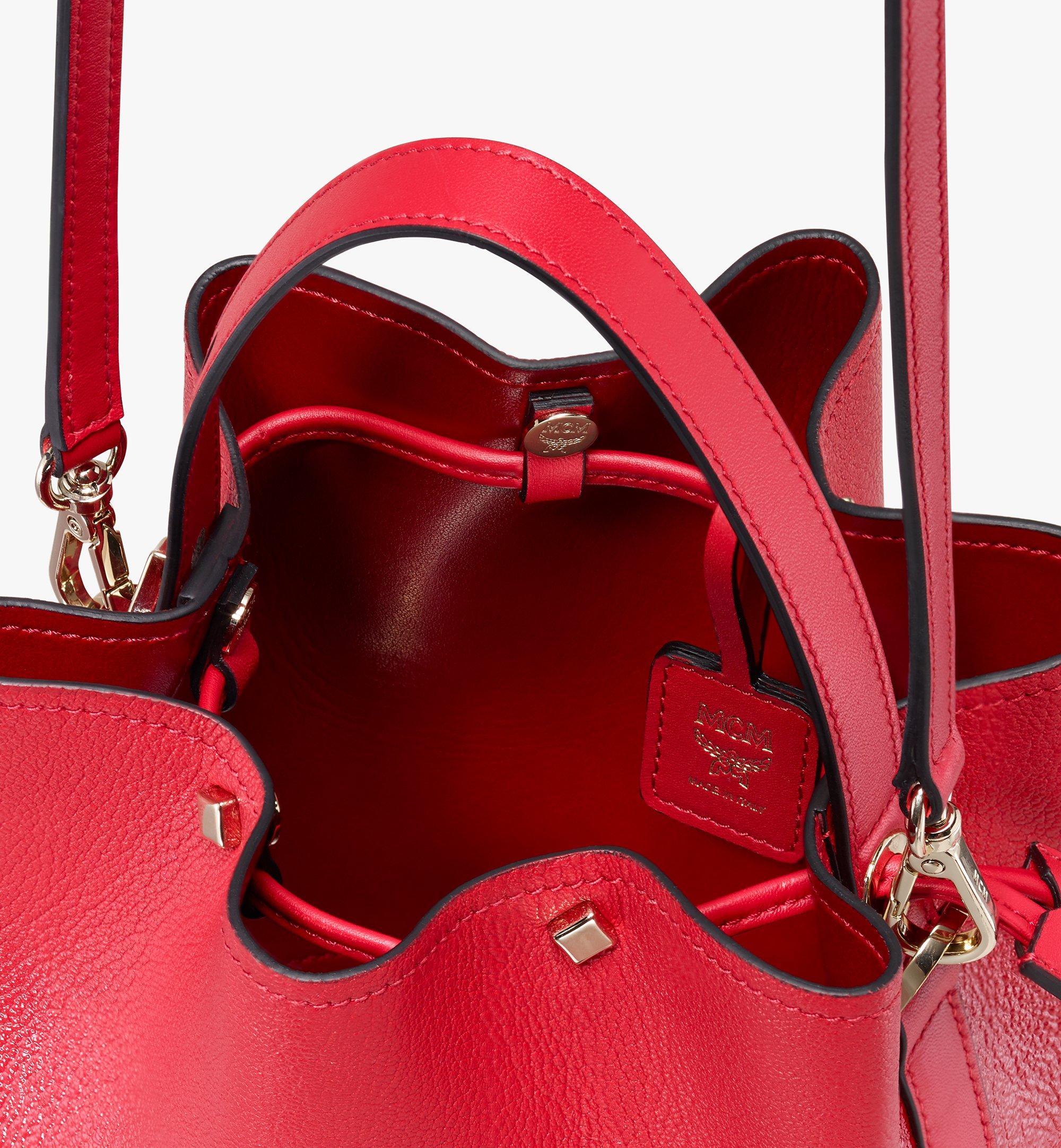 Mcm Red Leather Crossbody Bag (LCR) 144010021965 RP/SA