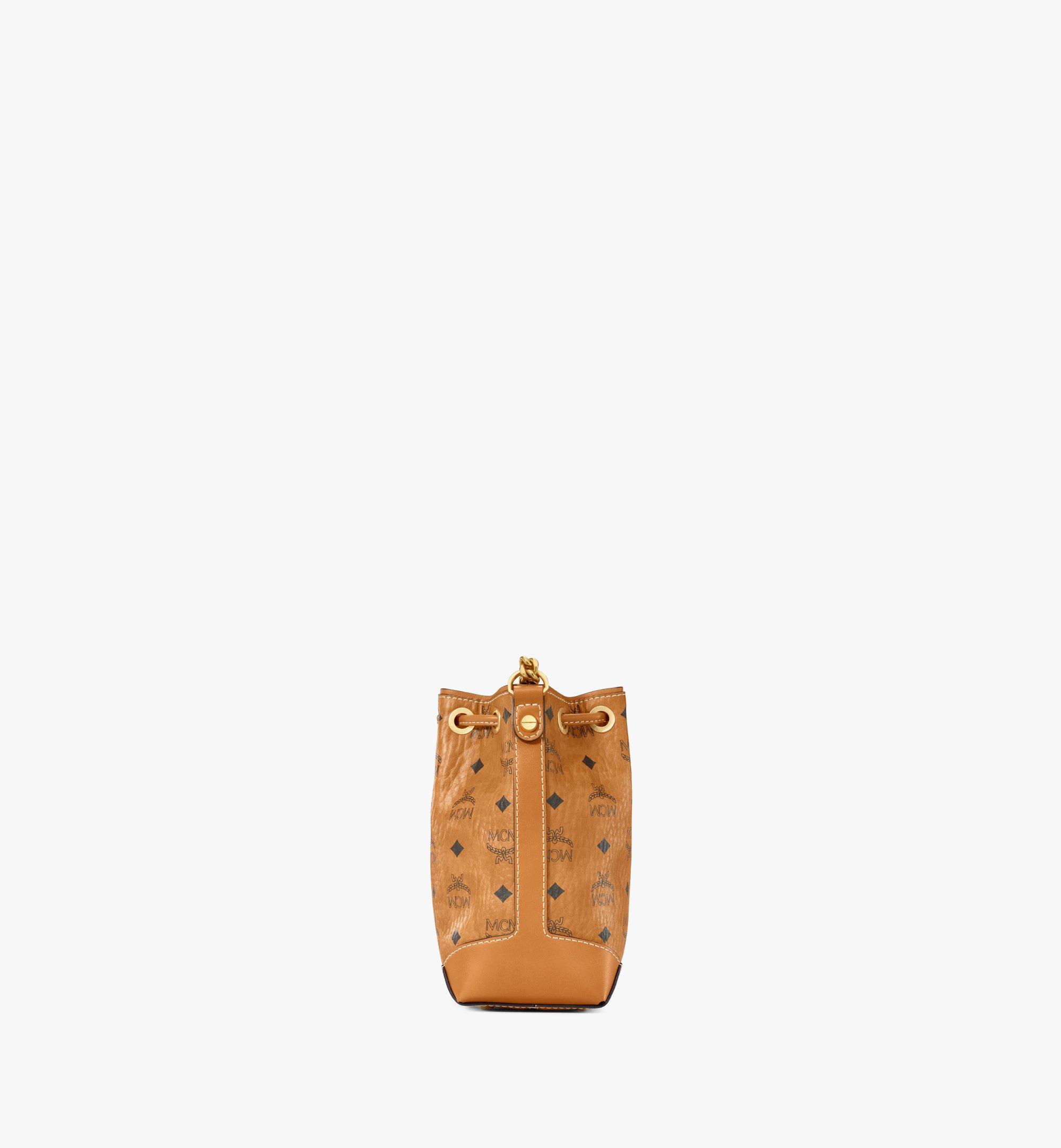 MCM Aren Visetos抽绳包 Cognac MWDAABF03CO001 更多视角 1