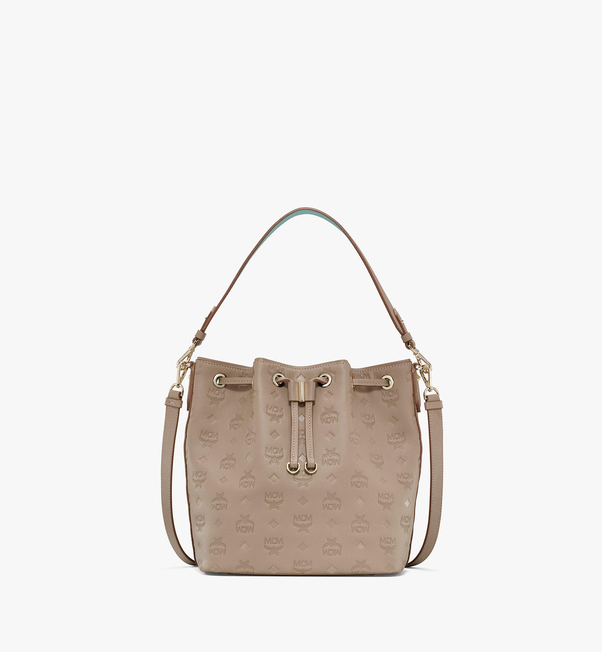 MCM Vintage Leather Bucket Bag - Neutrals Bucket Bags, Handbags - W3046235