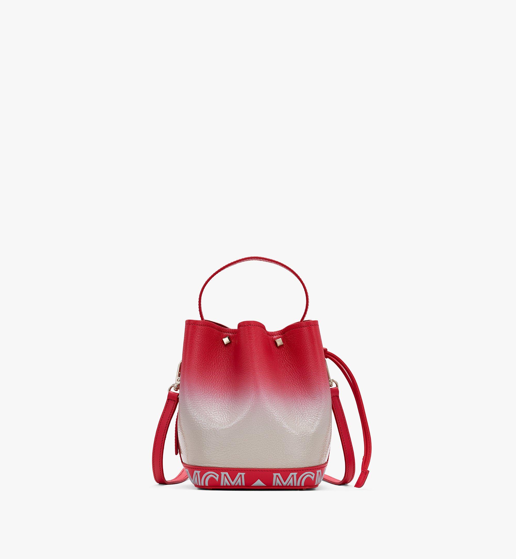 Milano Drawstring Bag in Patent Leather Gradient