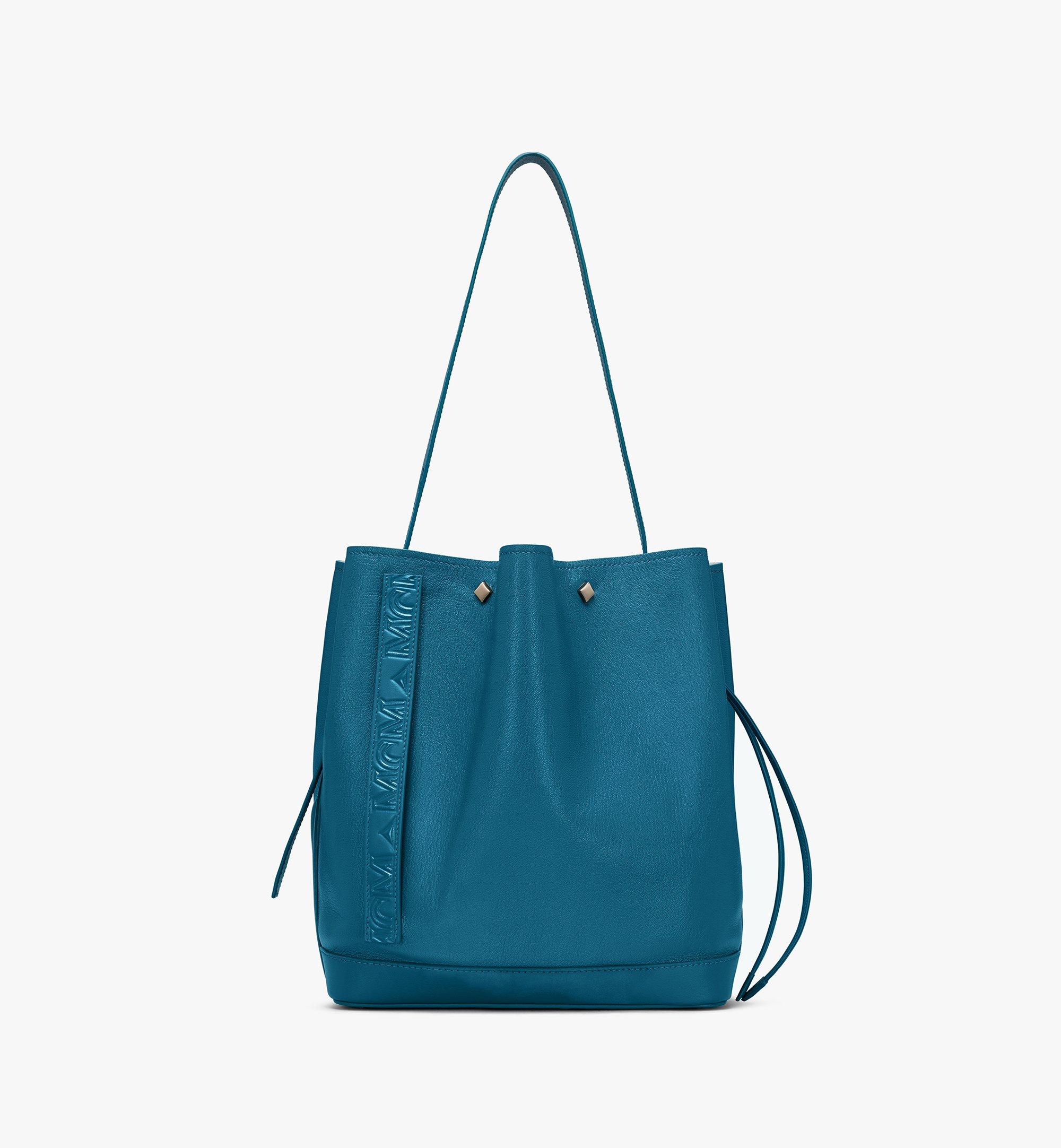 Milano Drawstring Bag in Goatskin Leather