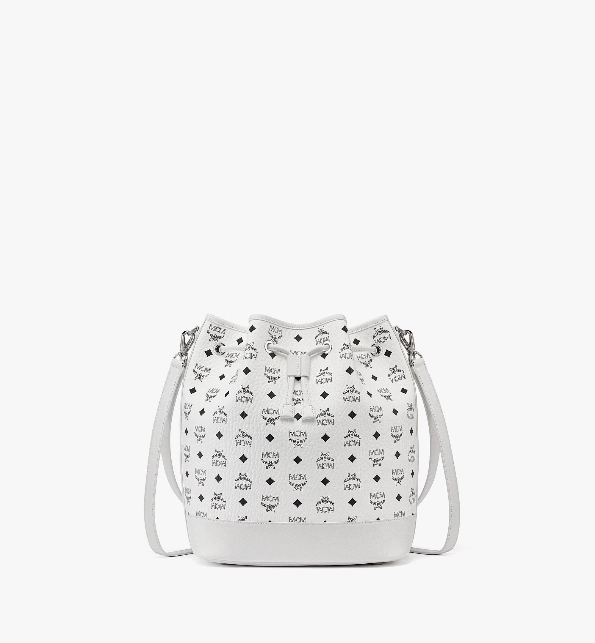 MCM Visetos Essential Drawstring Small Bucket Bag - FINAL SALE