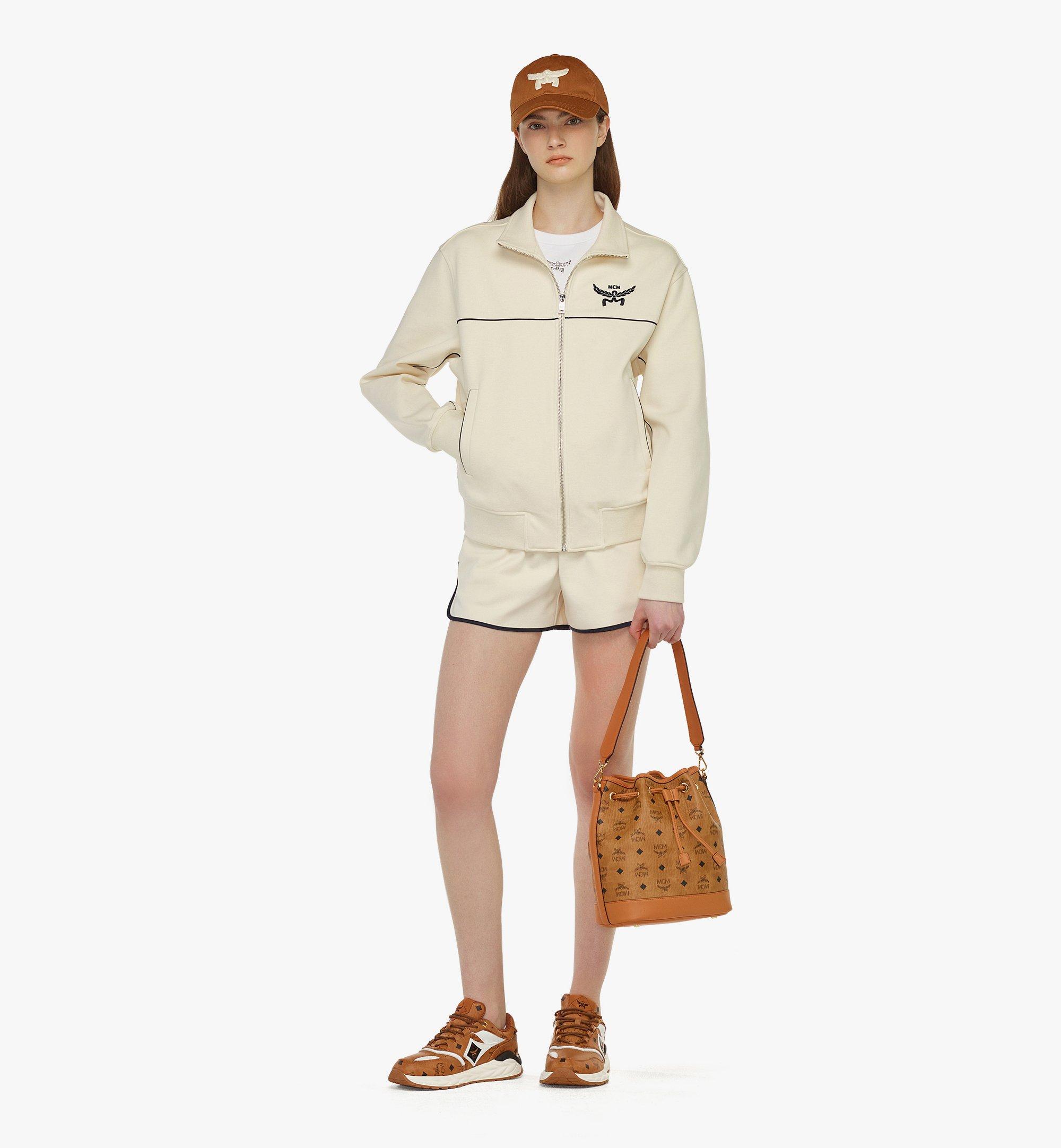 MCM Dessau Drawstring Bag in Visetos Cognac MWDCSDU02CO001 Alternate View 4