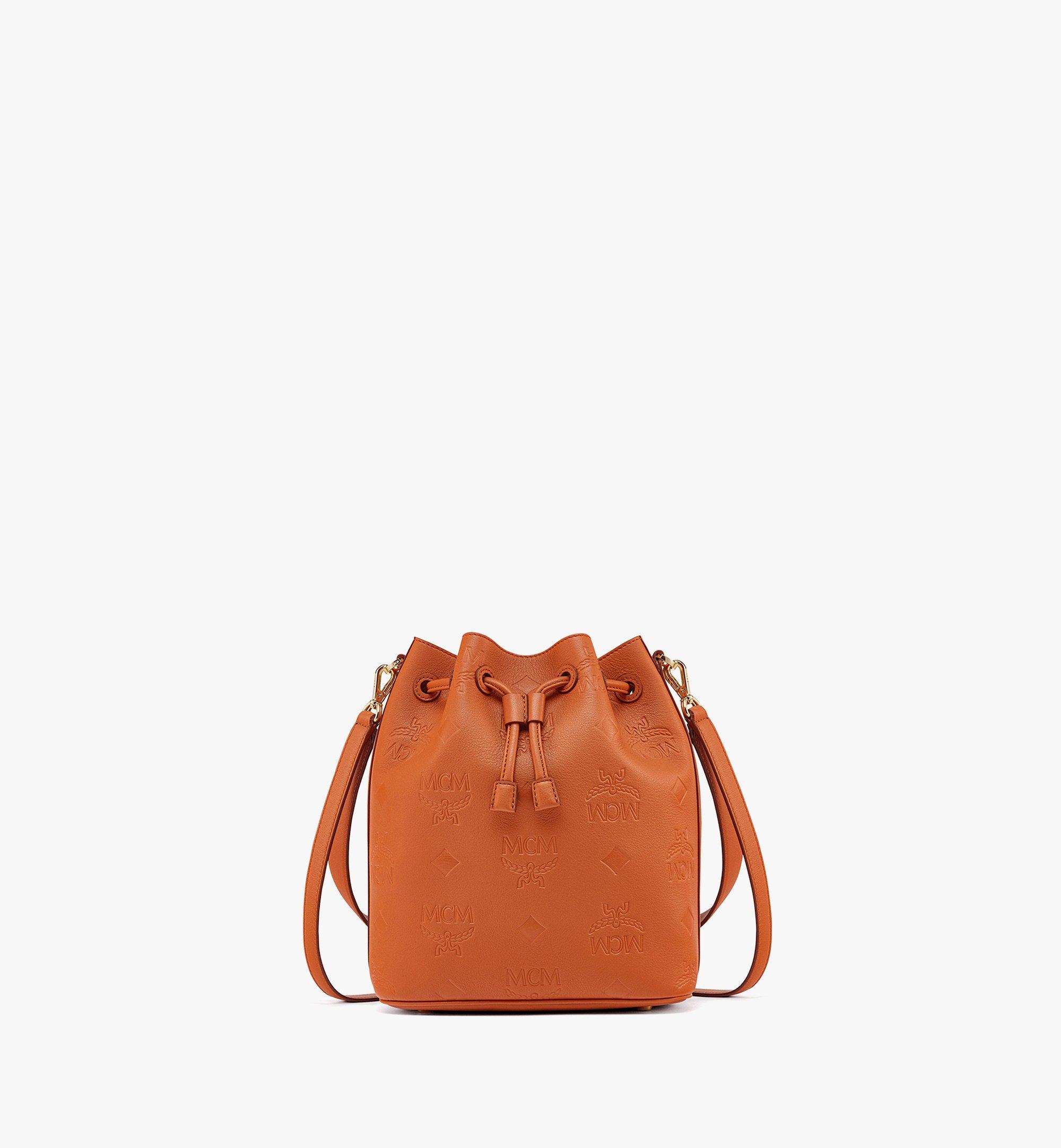 Mcm essential tote in best sale monogram leather