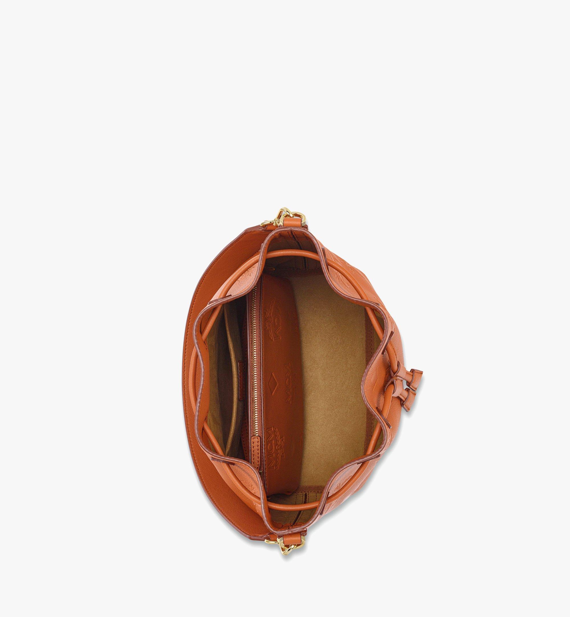 MCM Bombay Brown Bucket Bag