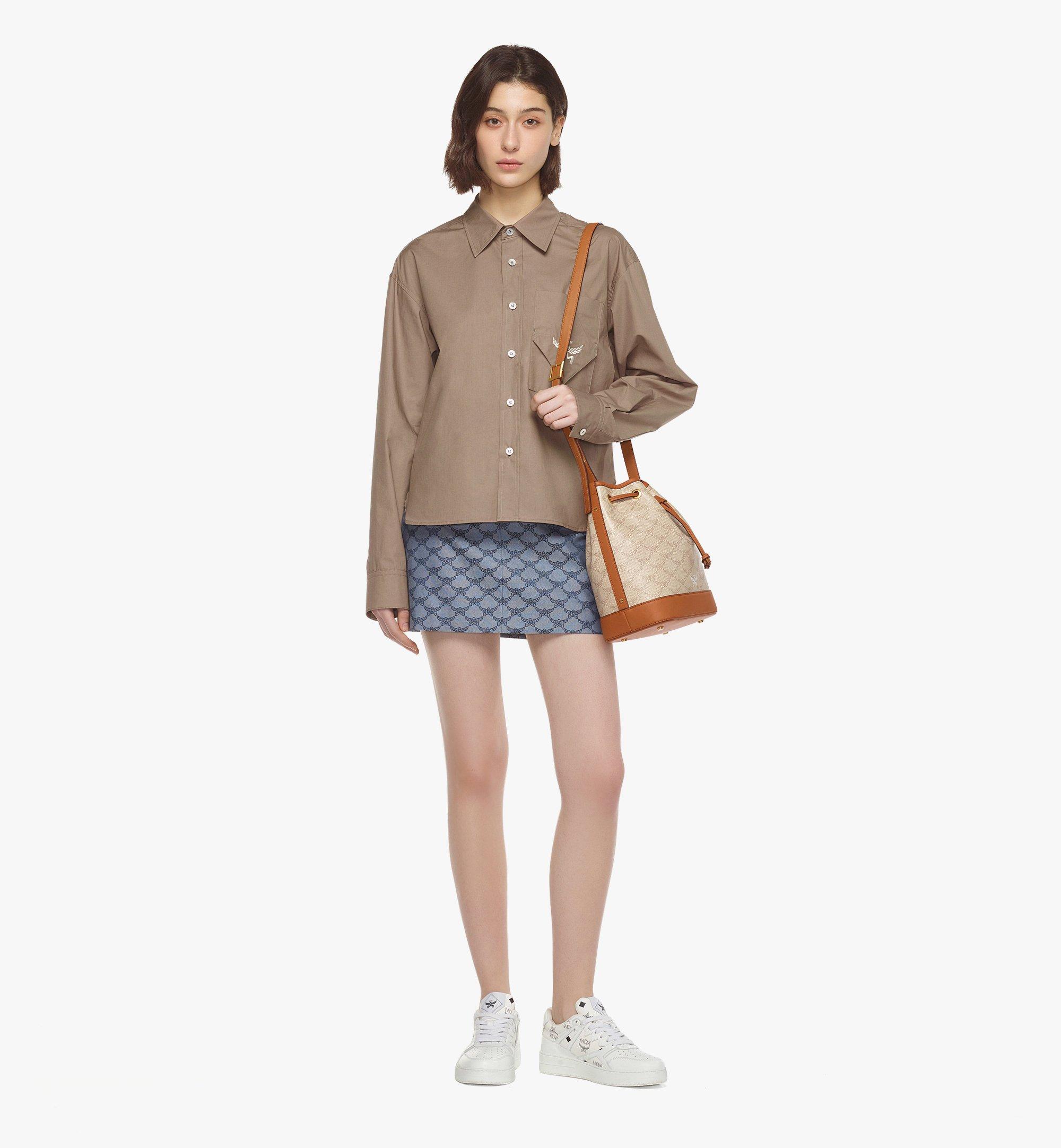 Medium Himmel Drawstring Bag in Lauretos Beige | MCM ®US