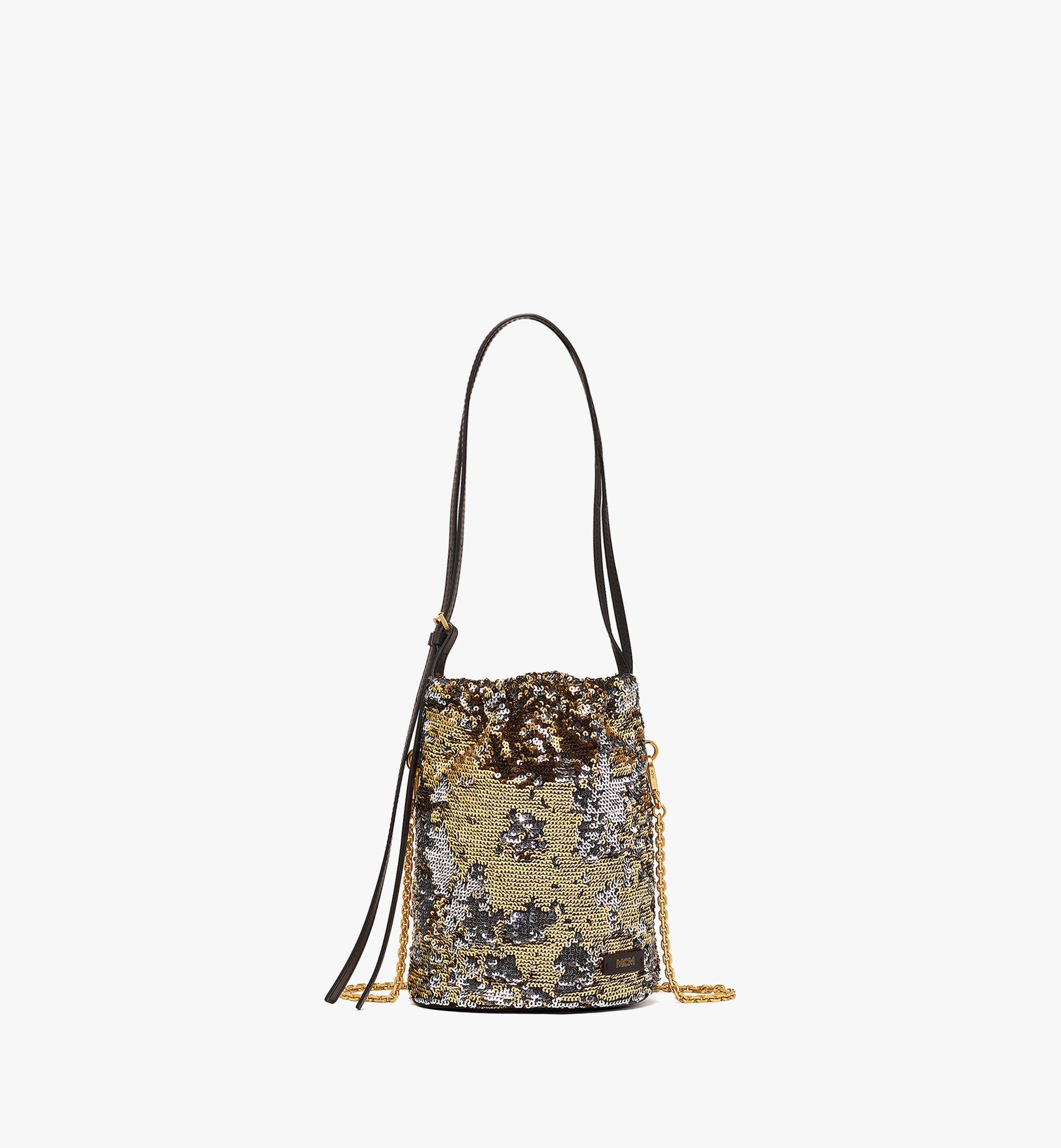 Sequin best sale drawstring bag