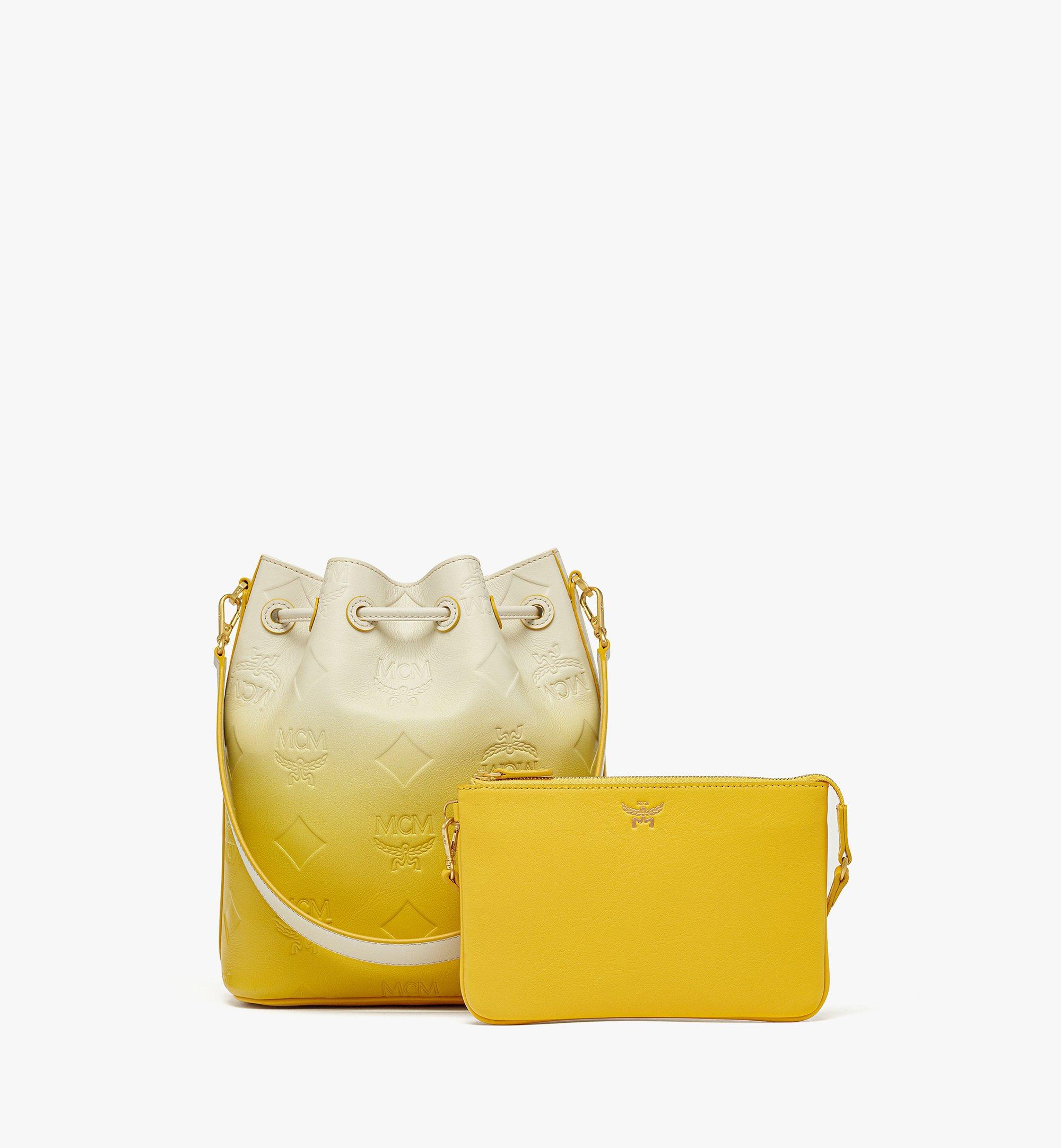 mcm bag yellow