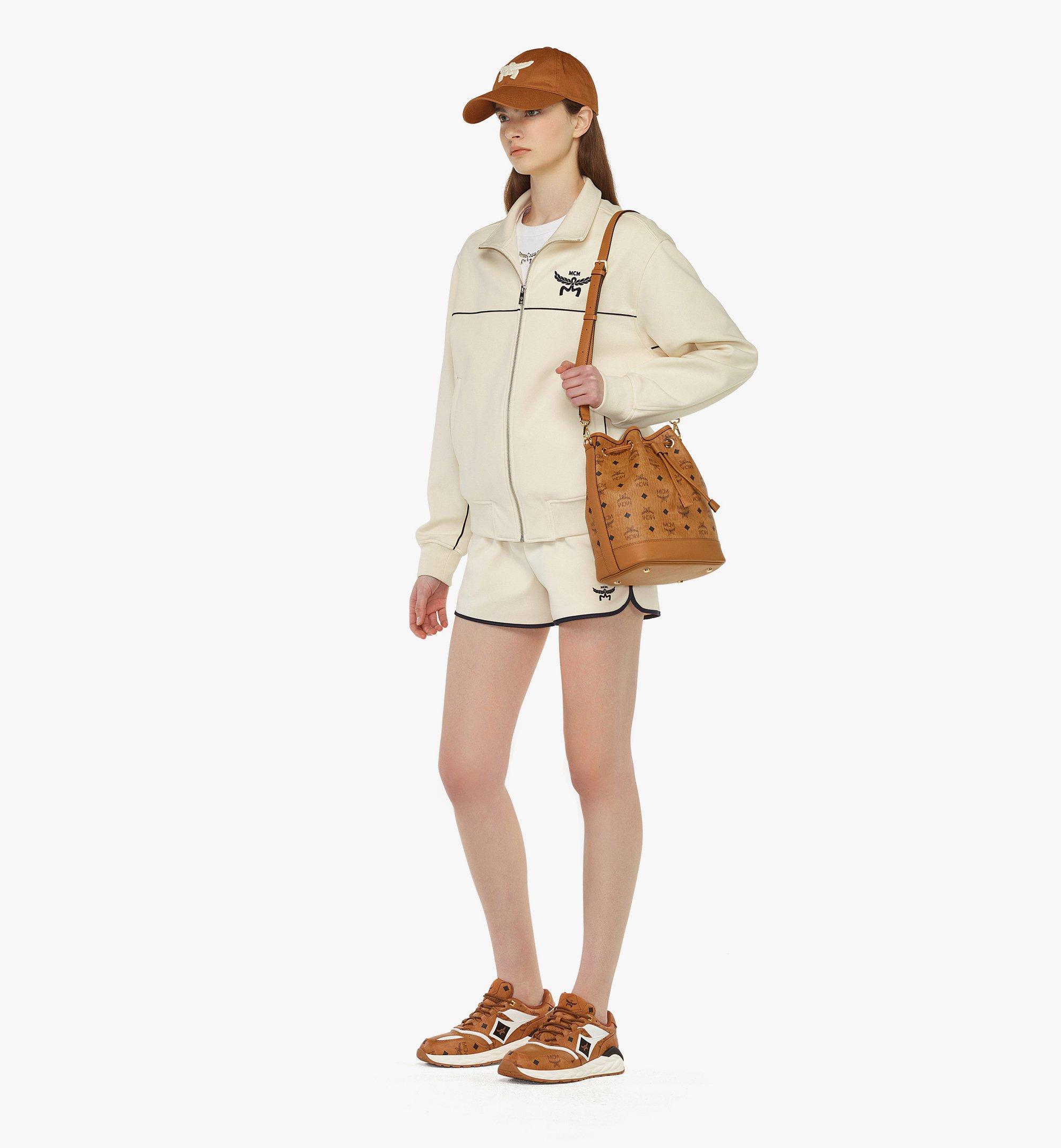 MCM Dessau Drawstring Bag in Visetos Cognac MWDESDU03CO001 Alternate View 2
