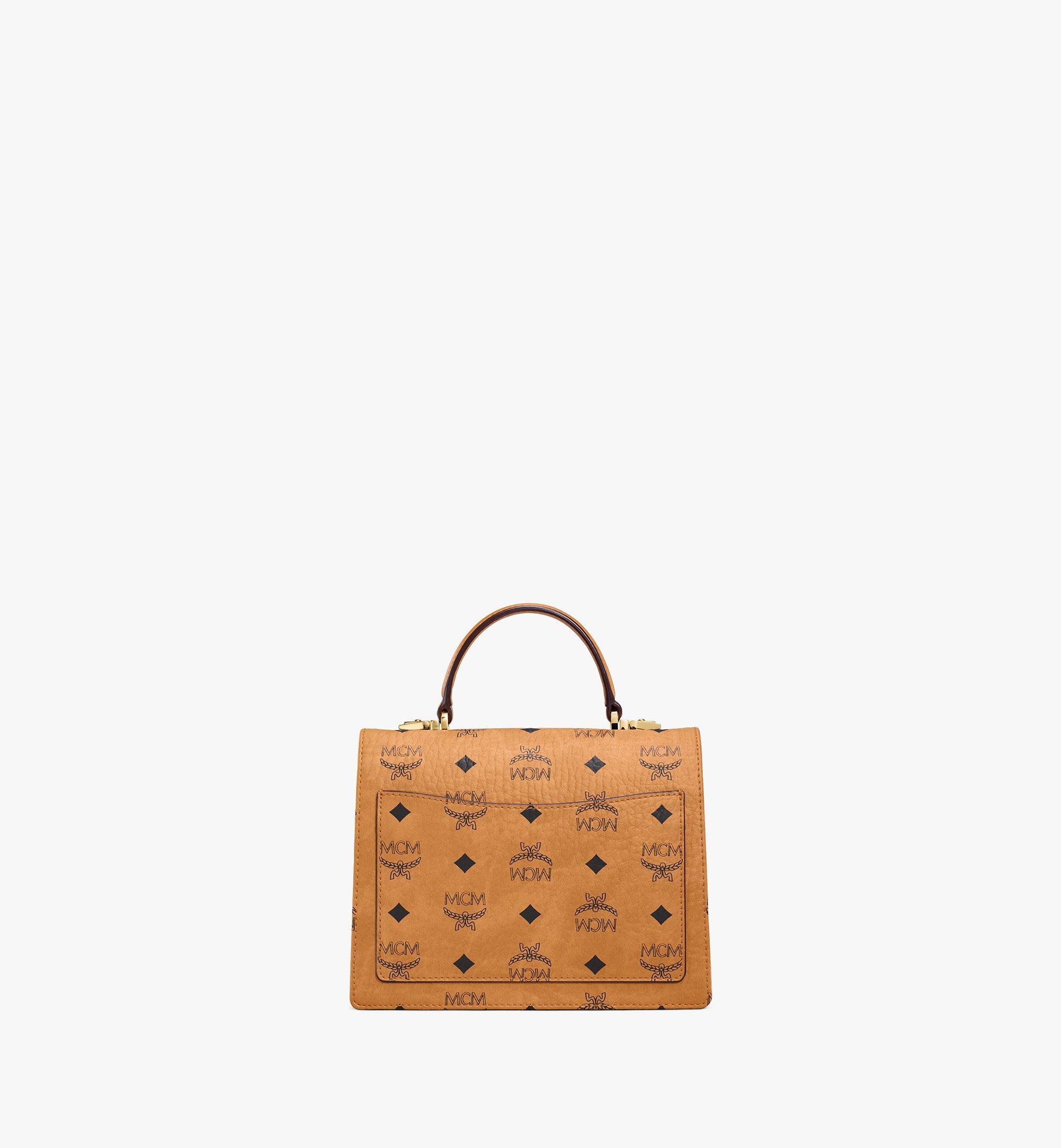 MCM Tracy Satchel in Visetos Cognac MWEAAPA02CO001 Noch mehr sehen 3