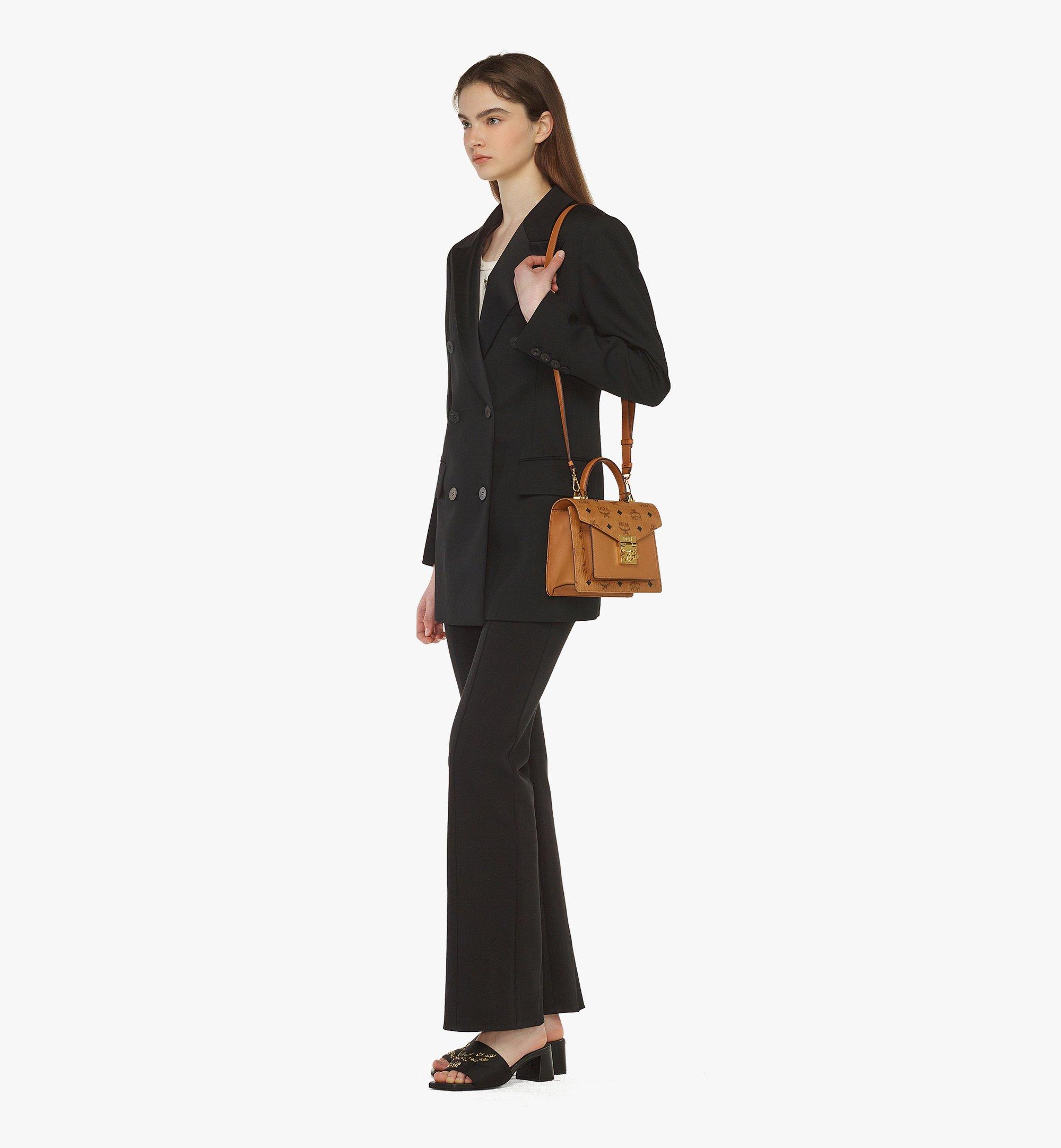 MCM Tracy Satchel in Visetos Cognac MWEAAPA02CO001 Noch mehr sehen 2