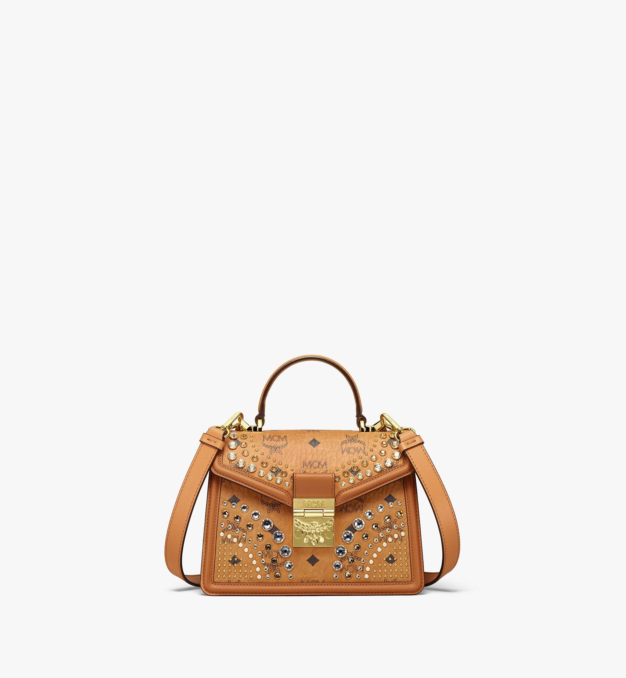 MCM Shoulder Bag In Crystal Visetos