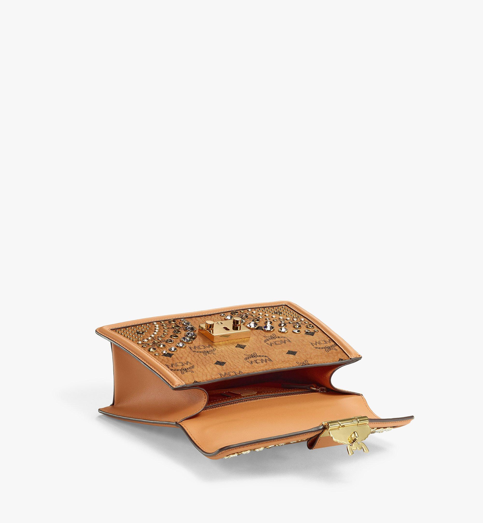 MCM サッチェル - ダイヤモンド ヴィセトス Cognac MWEBSVI01CO001 ほかの角度から見る 2