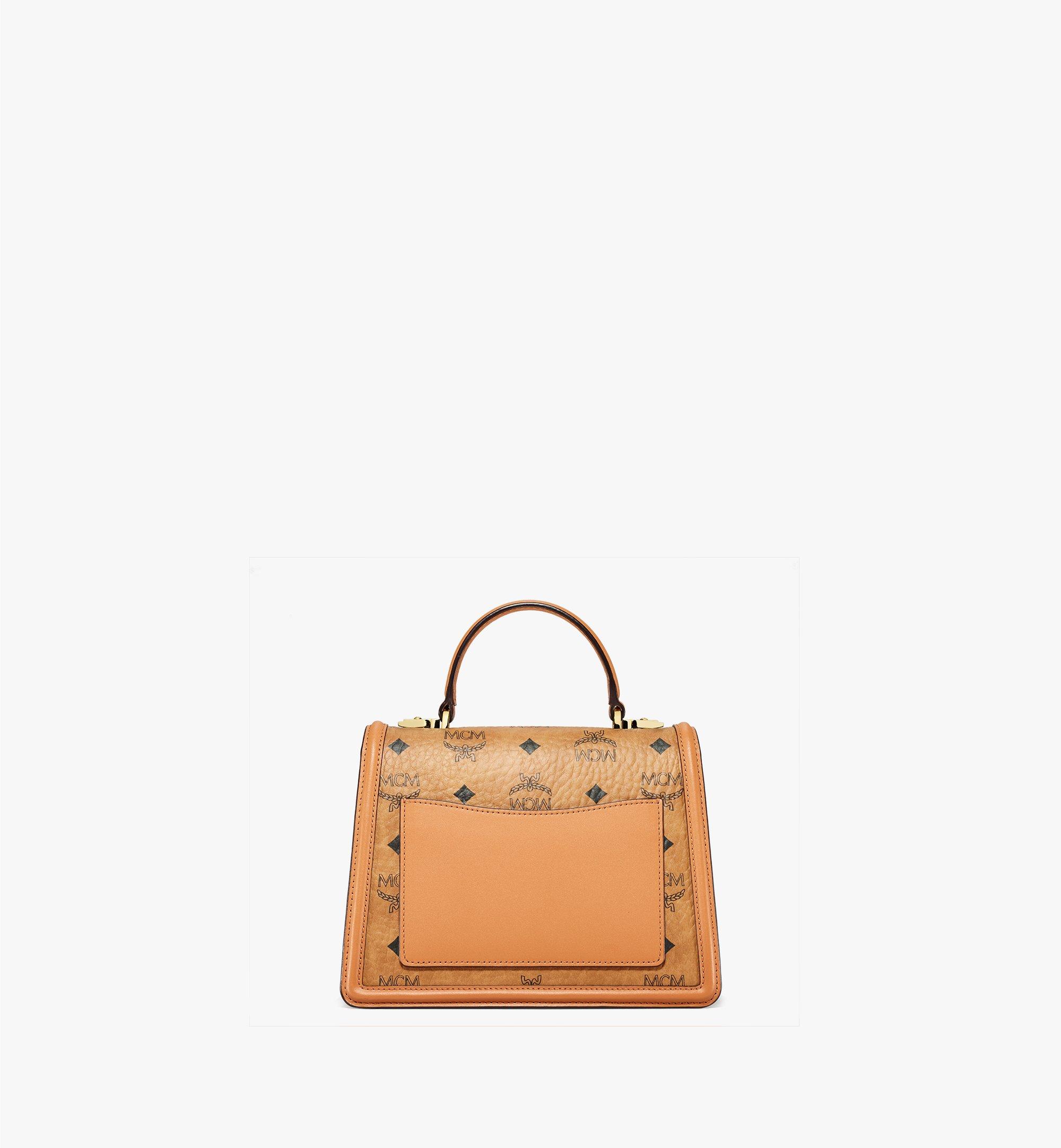 MCM サッチェル - ダイヤモンド ヴィセトス Cognac MWEBSVI01CO001 ほかの角度から見る 3
