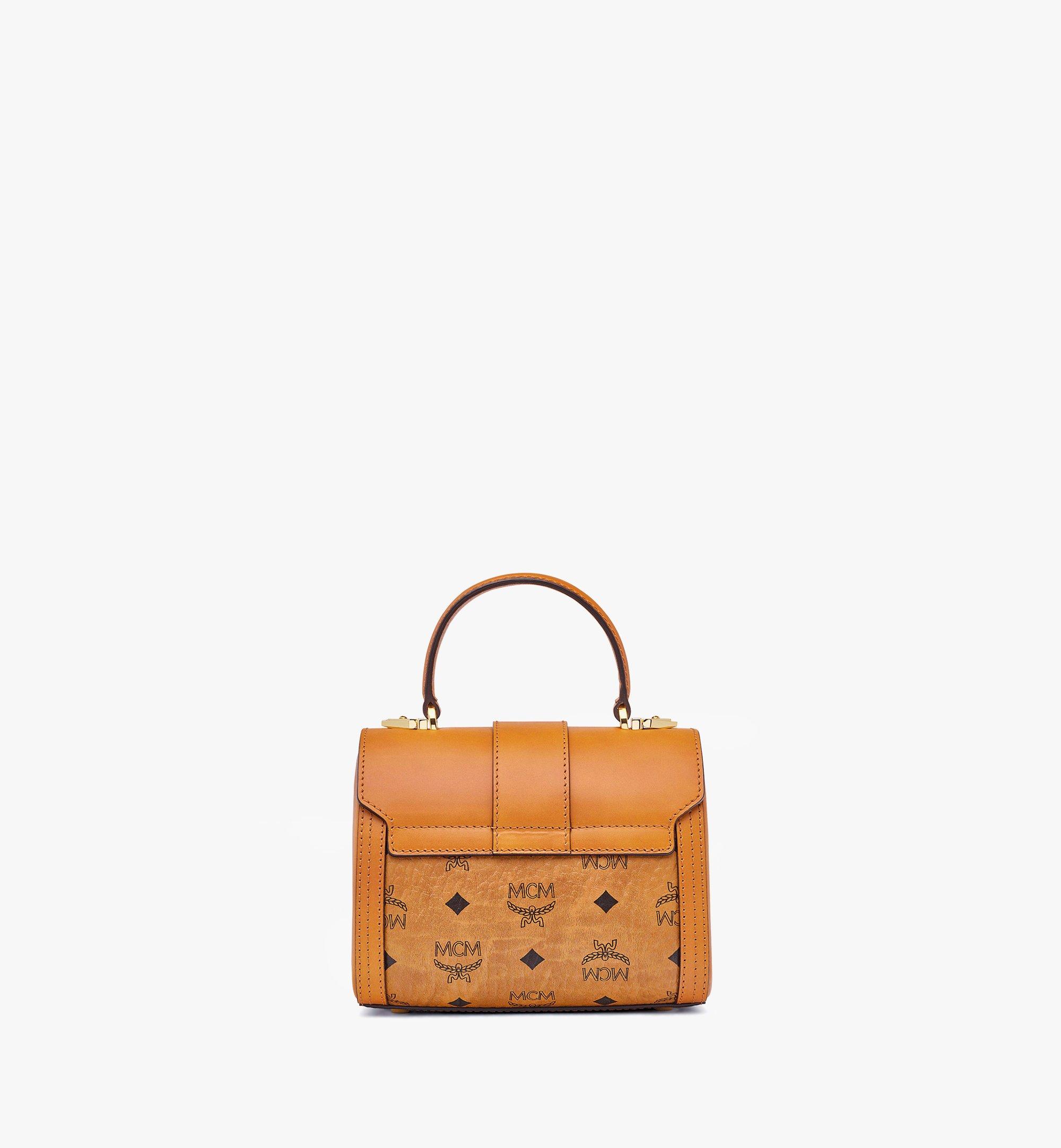 Small Tracy Satchel in Visetos Cognac | MCM ®MY