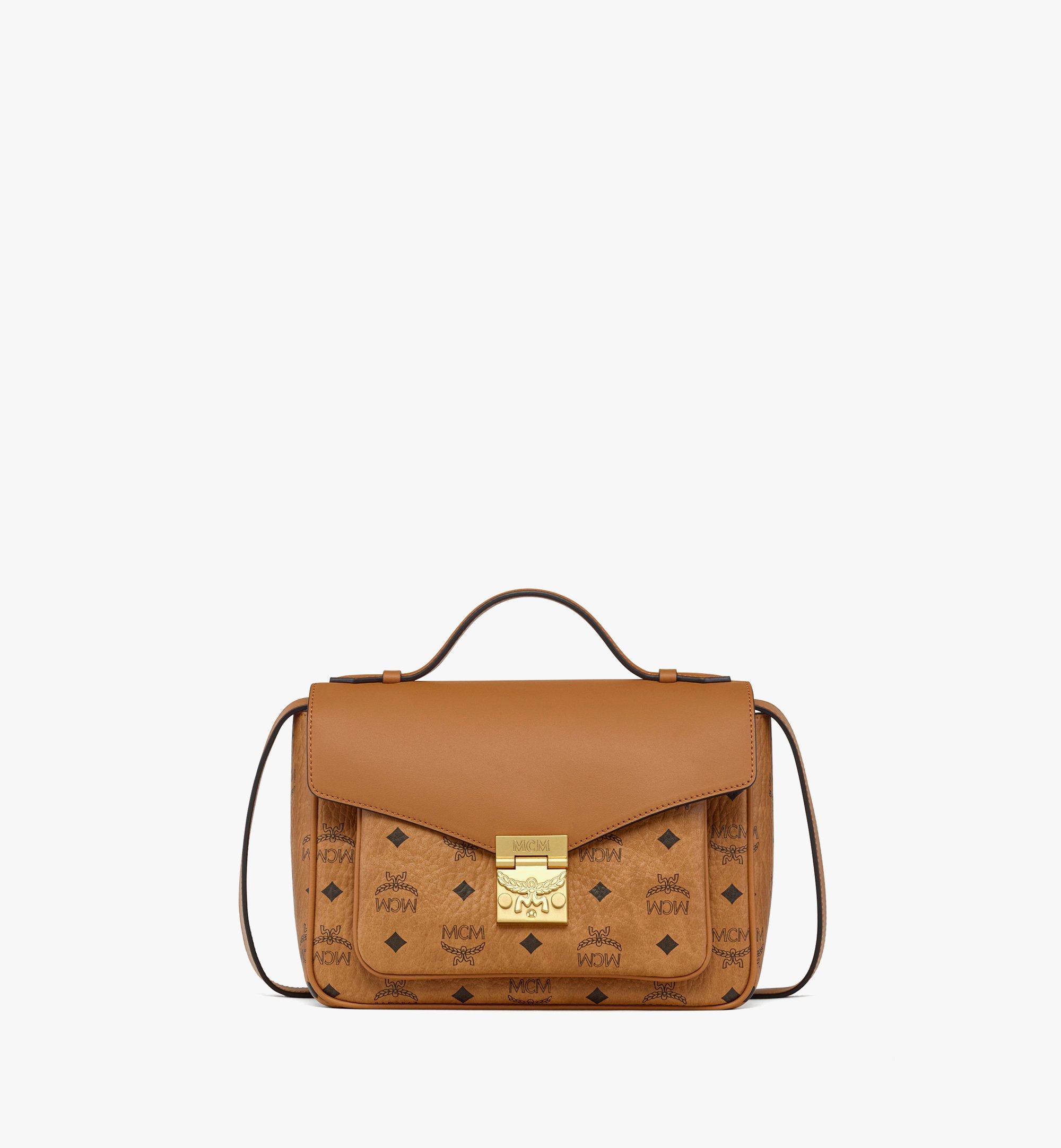 Tracy Satchel in Visetos Leather Mix