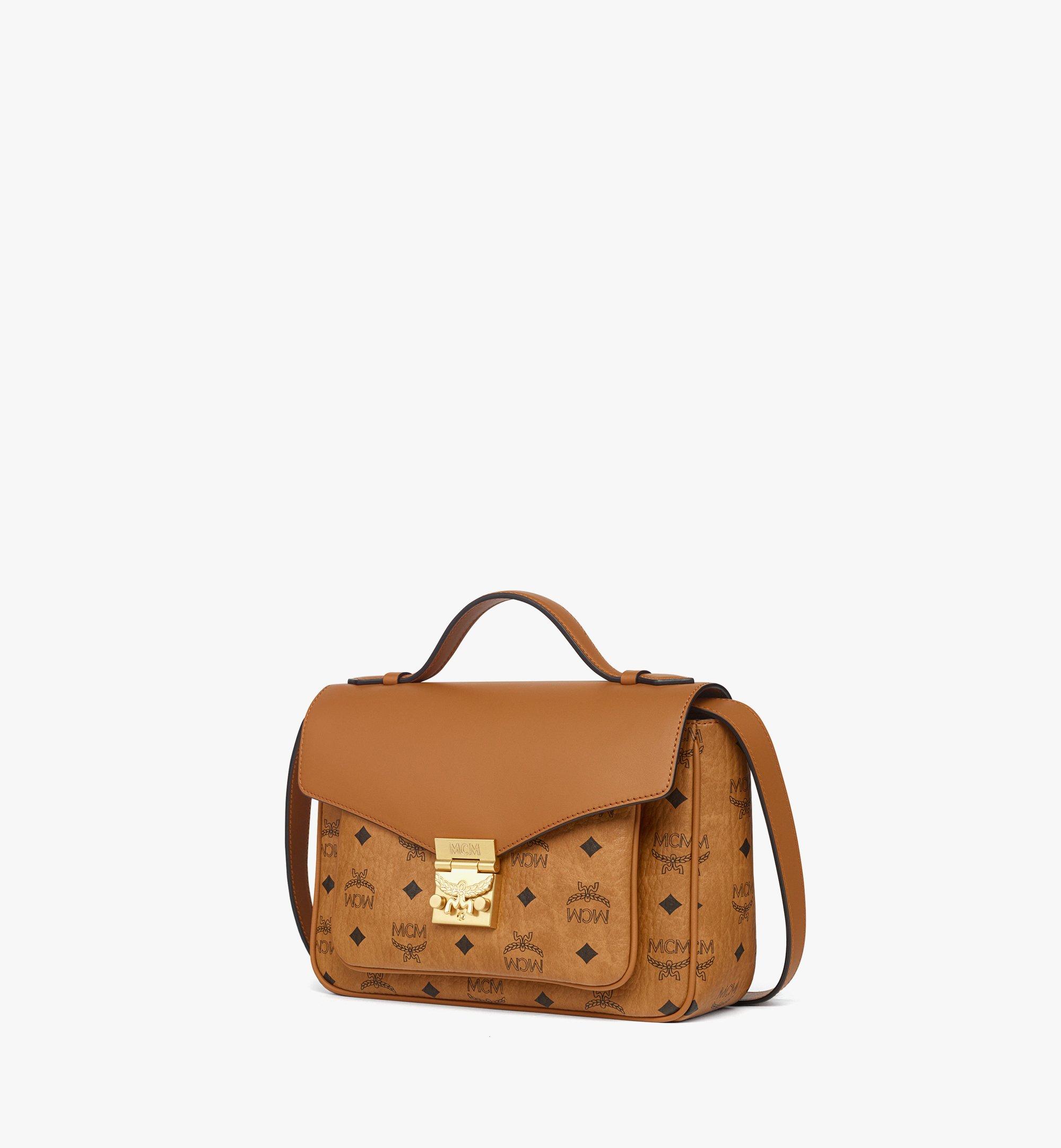 Tracy Satchel in Visetos Leather Mix