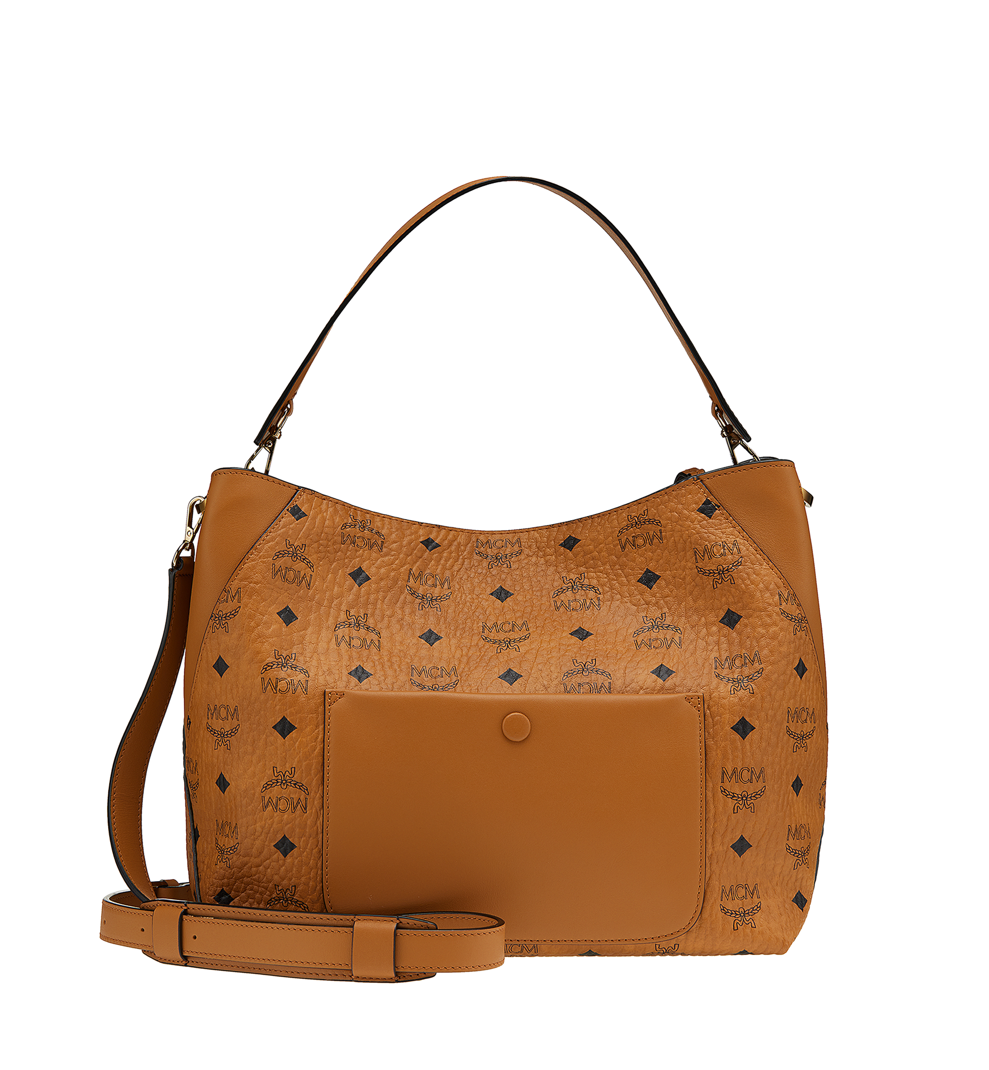 mcm klara cognac