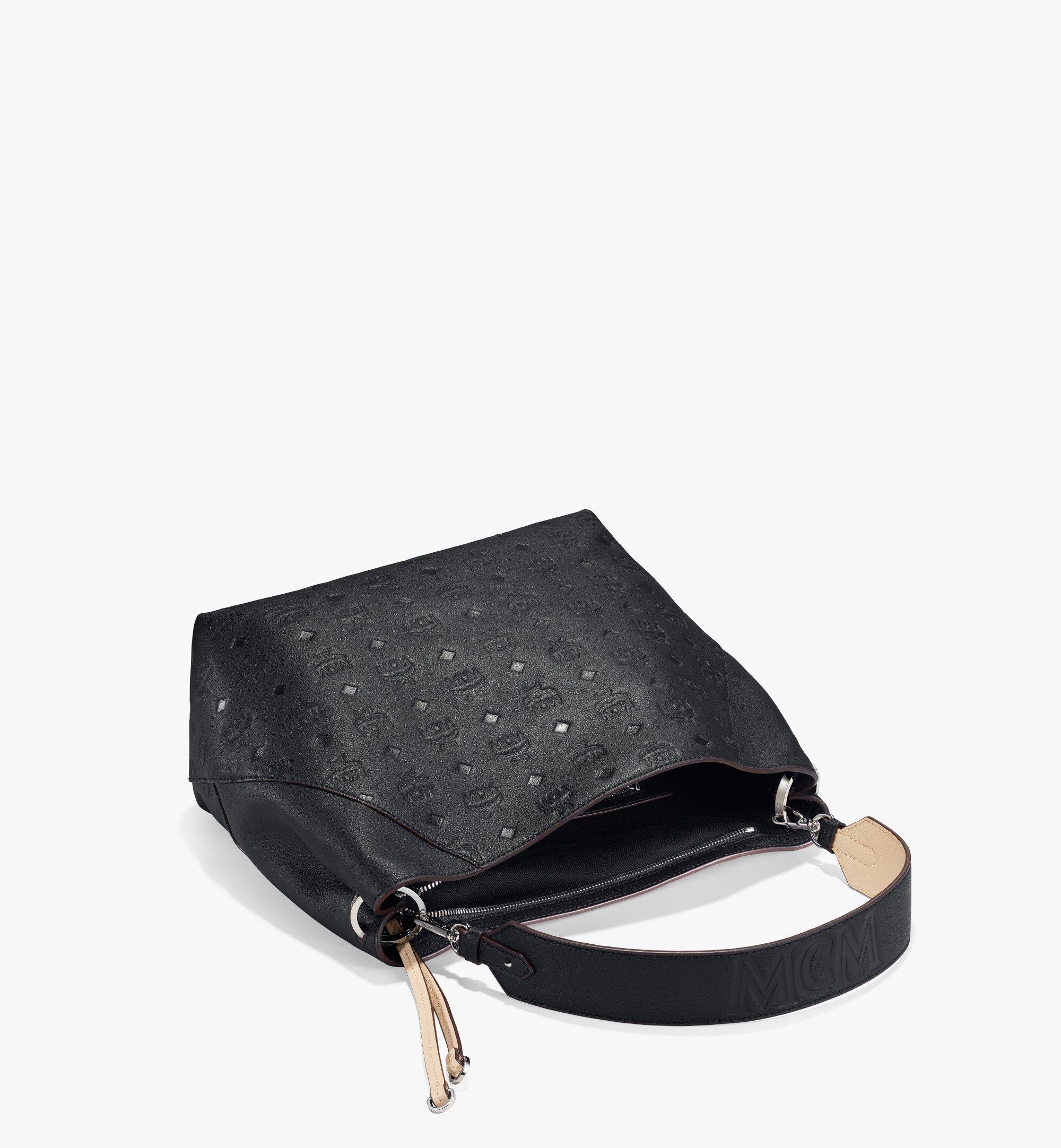 Mcm klara hobo black new arrivals