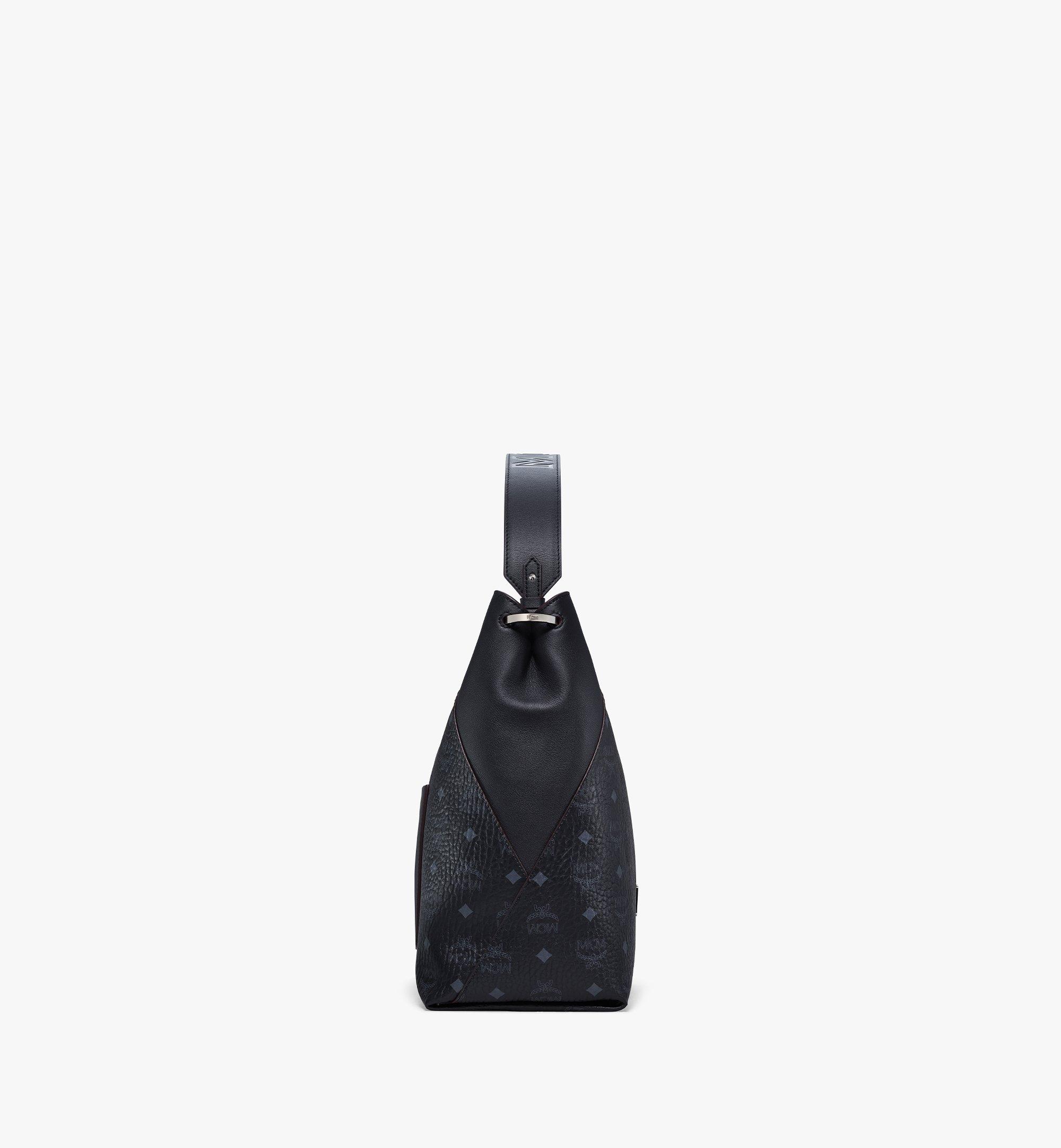 MCM Klara Hobo in Visetos Black MWH9SKM85BK001 Alternate View 1