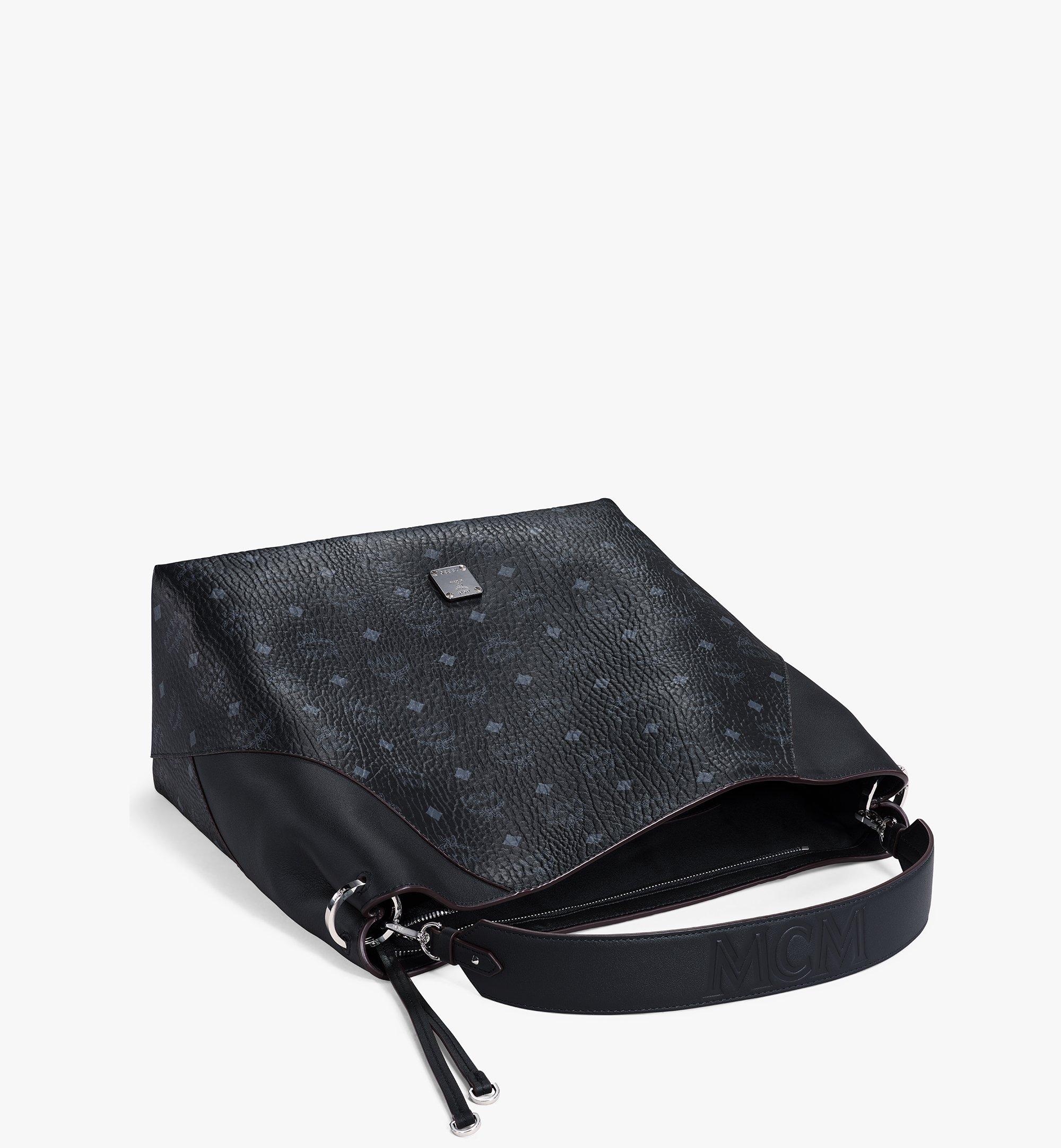 MCM Klara Hobo in Visetos Black MWH9SKM85BK001 Alternate View 2