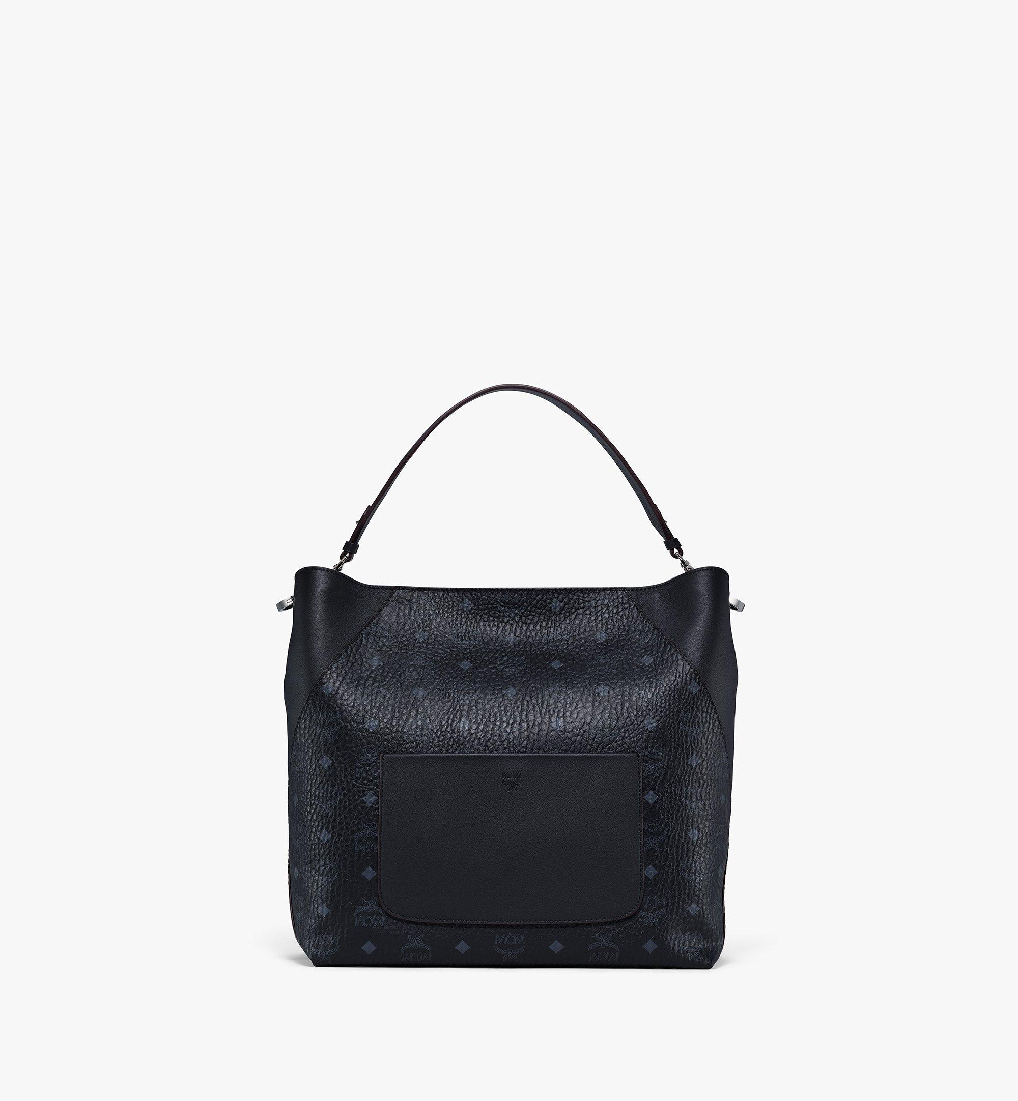 MCM Klara Hobo in Visetos Black MWH9SKM85BK001 Alternate View 3
