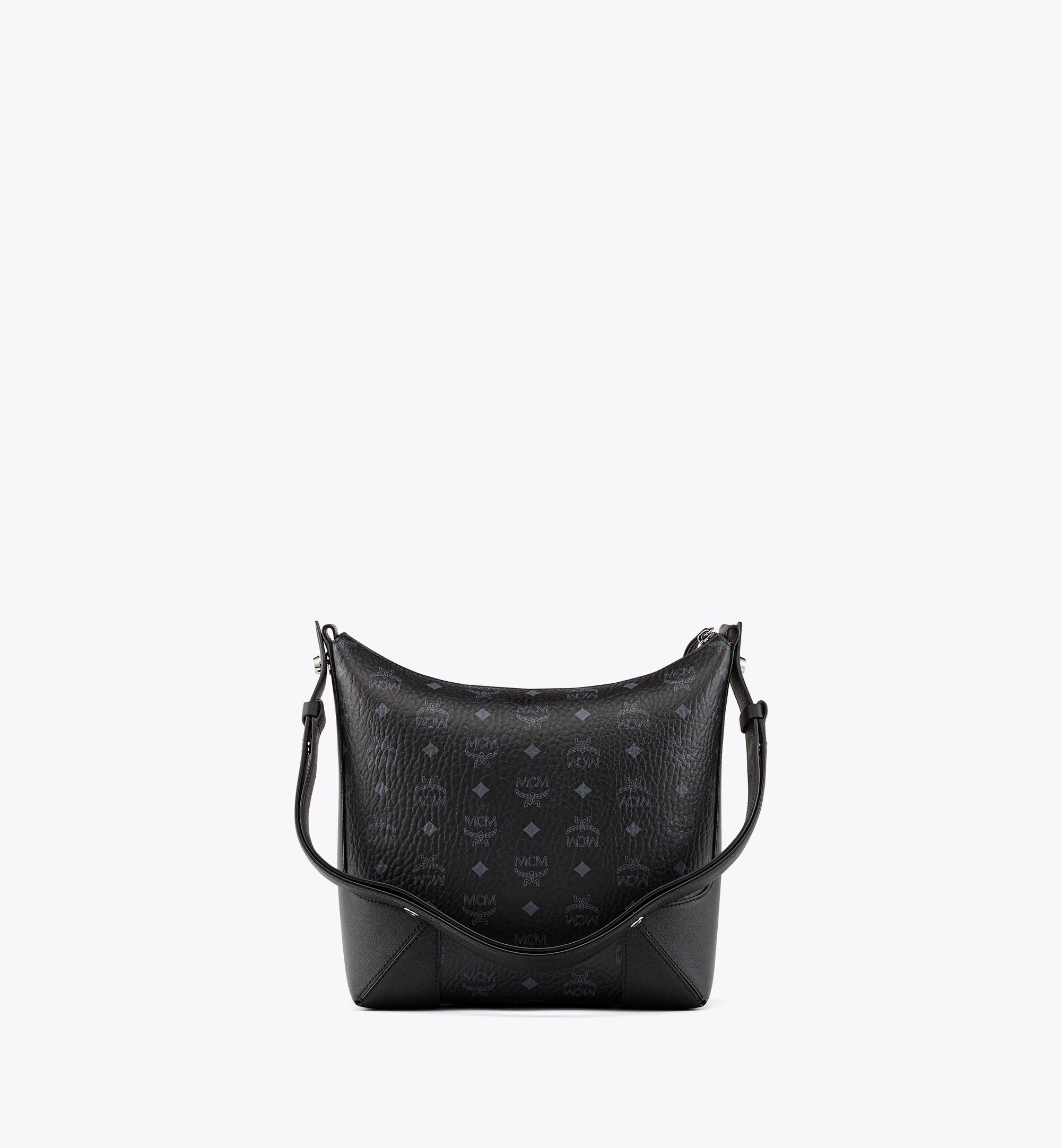 MCM Aren Hobo Bag in Visetos Black MWHBSKM02BK001 Alternate View 3