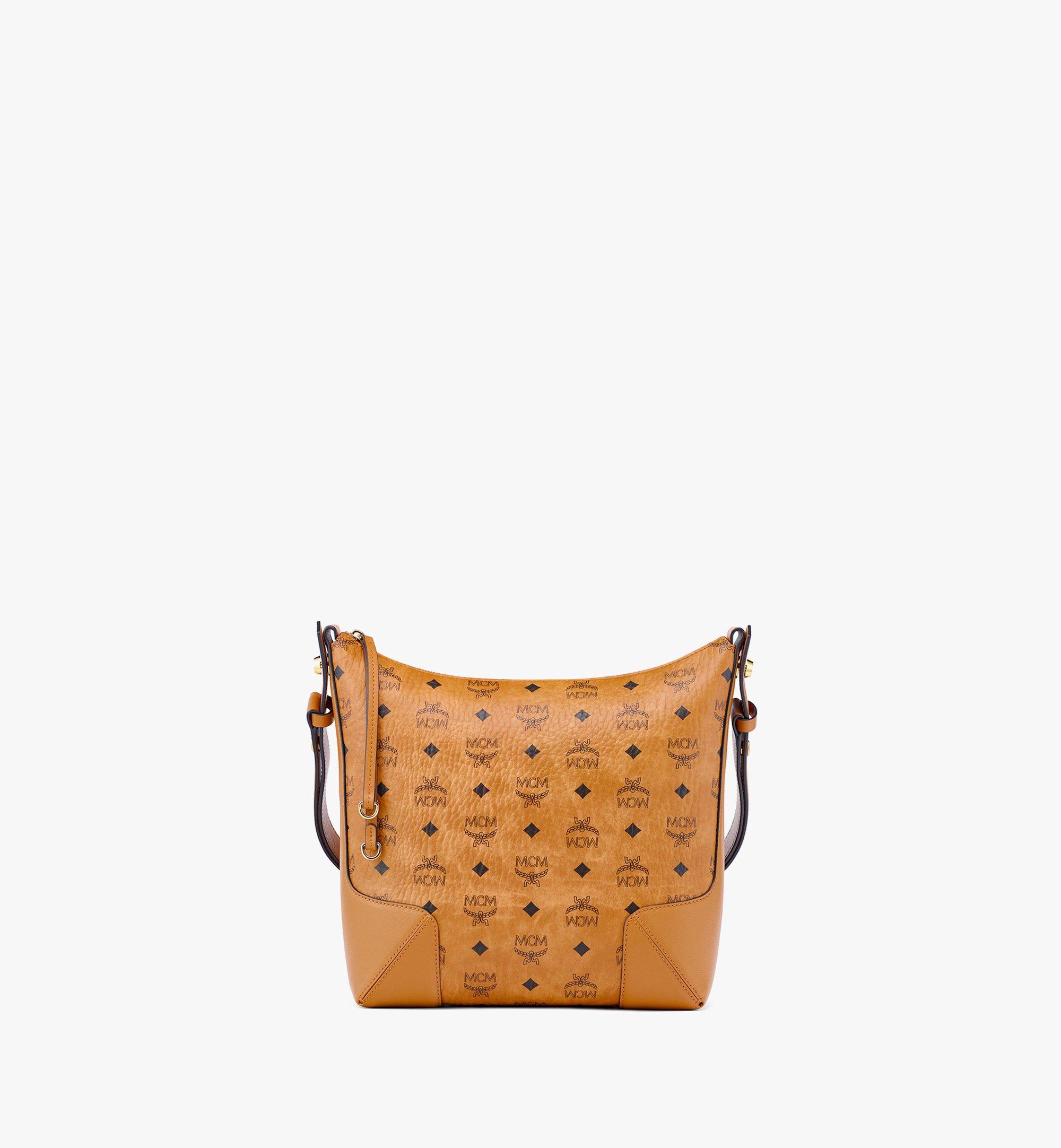 Medium Aren Hobo Bag in Visetos Cognac | MCM ®CN