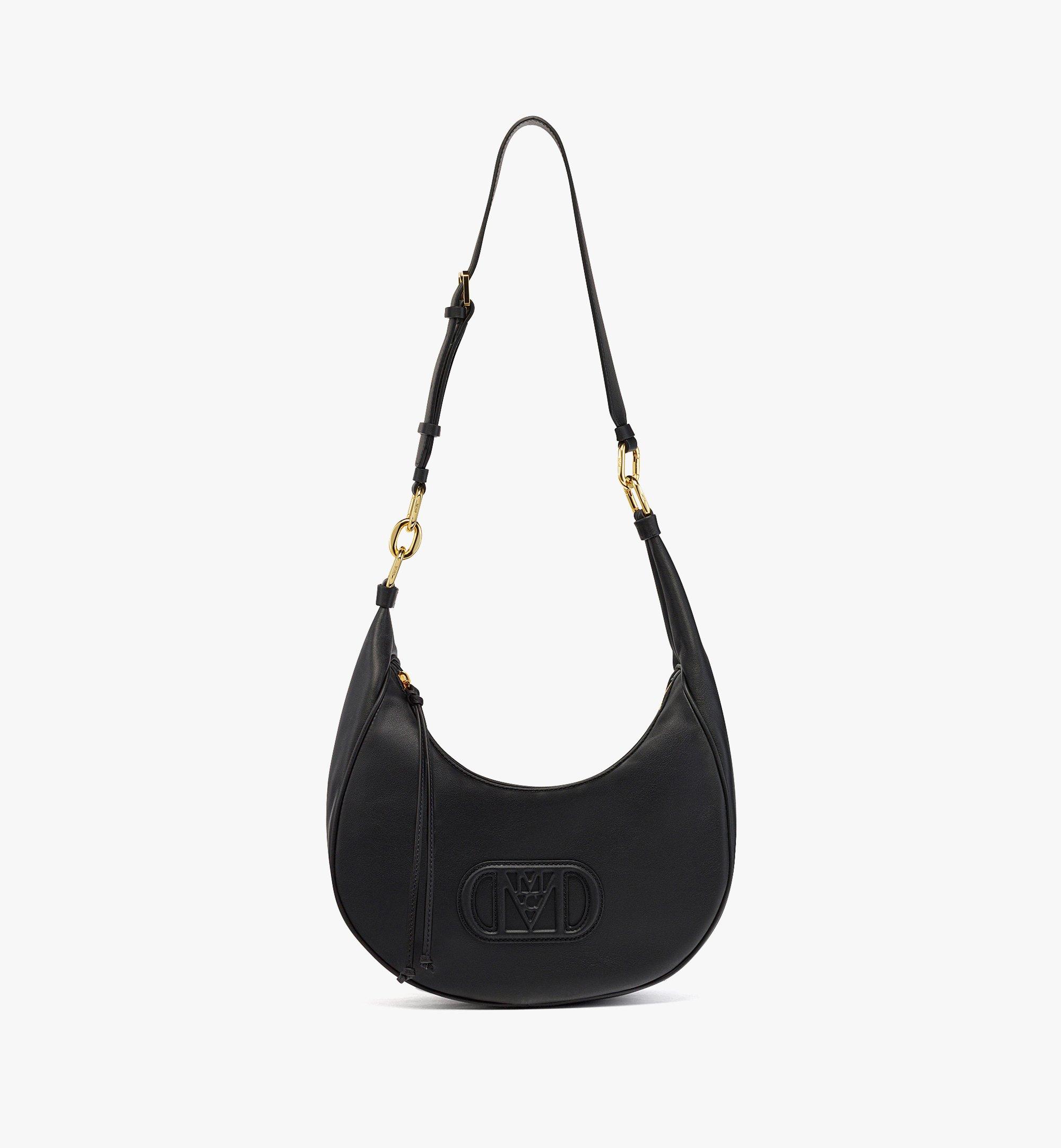 MCM Mode Travia ホーボー - スペイン製ナッパレザー Black MWHDSLD02BK001 ほかの角度から見る 4