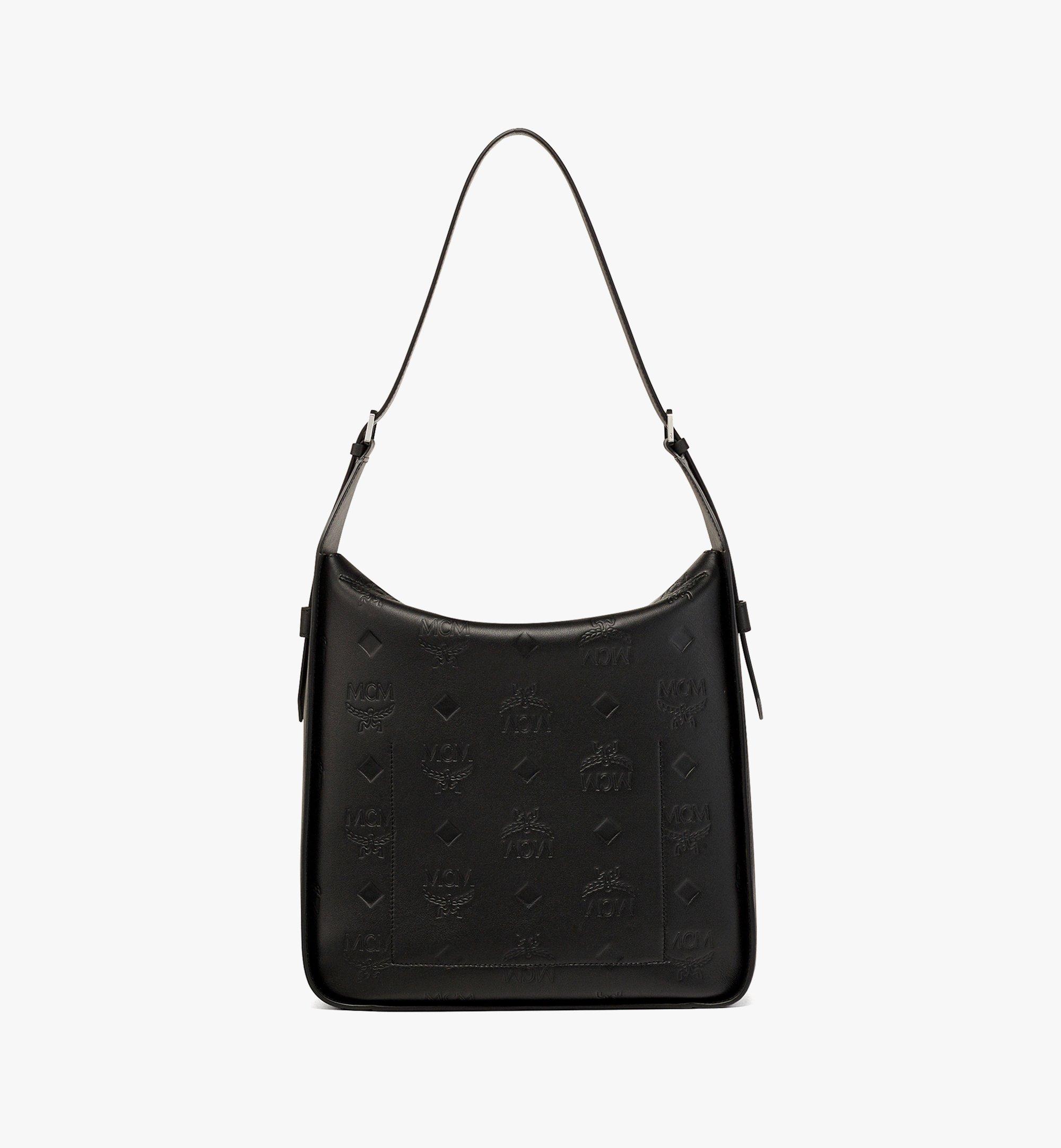 MCM Aren E/W Flap Hobo in Embossed Monogram Leather - ShopStyle