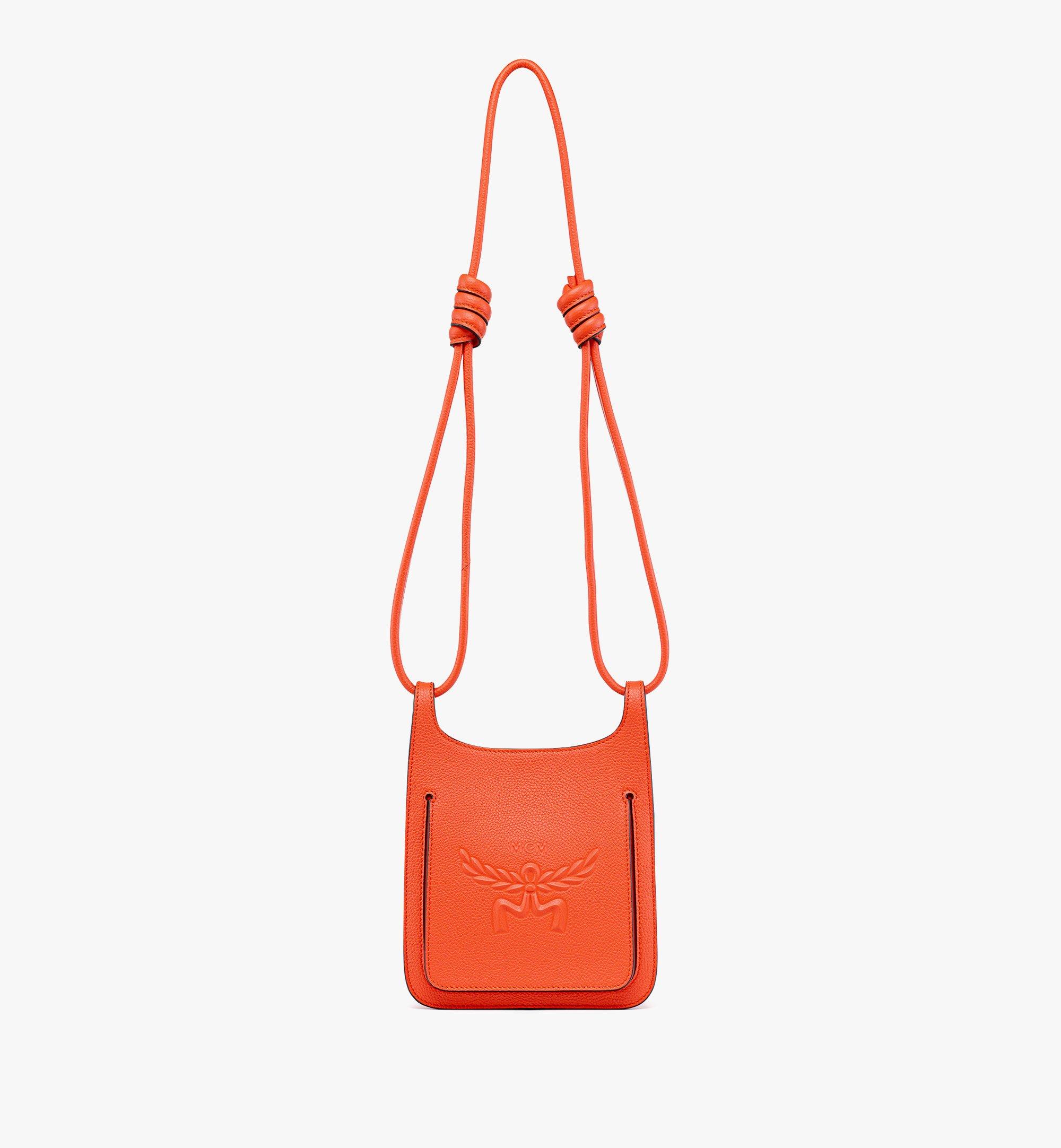 Farah - Mini crossbody tas met logo in zwart