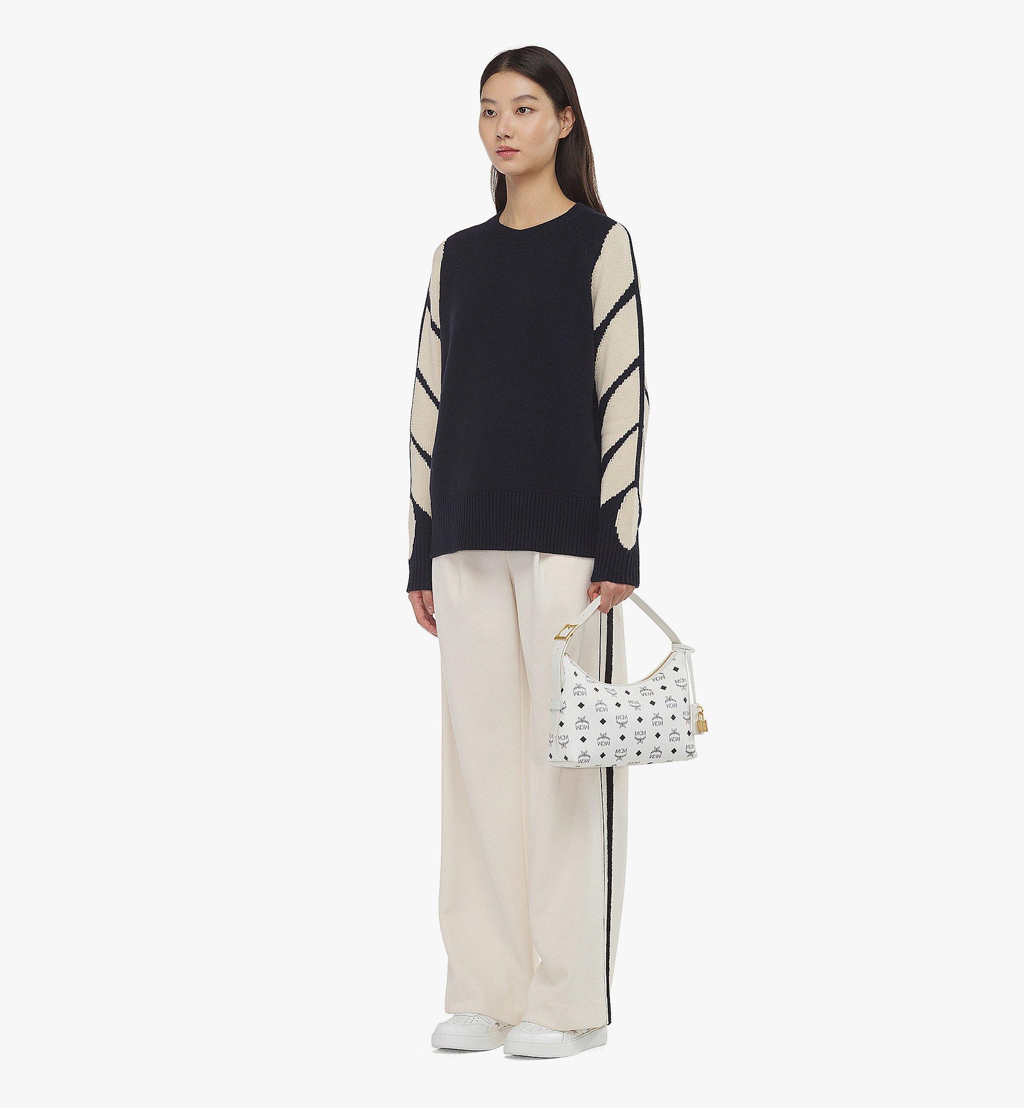 MCM Aren Visetos Hobo肩背包 White MWHESTA01WT001 更多视角 2