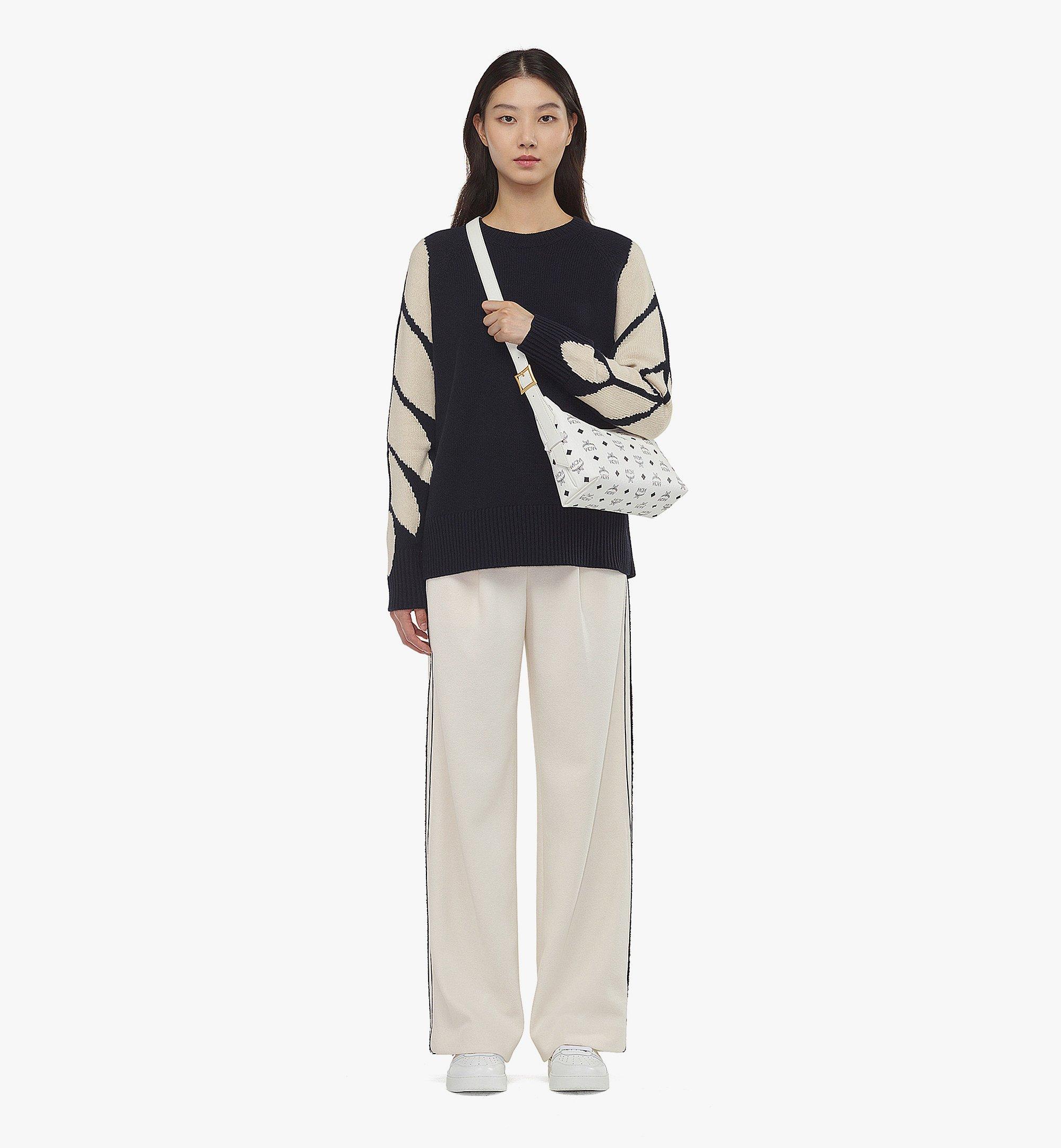 MCM Aren Visetos Hobo肩背包 White MWHESTA01WT001 更多视角 5