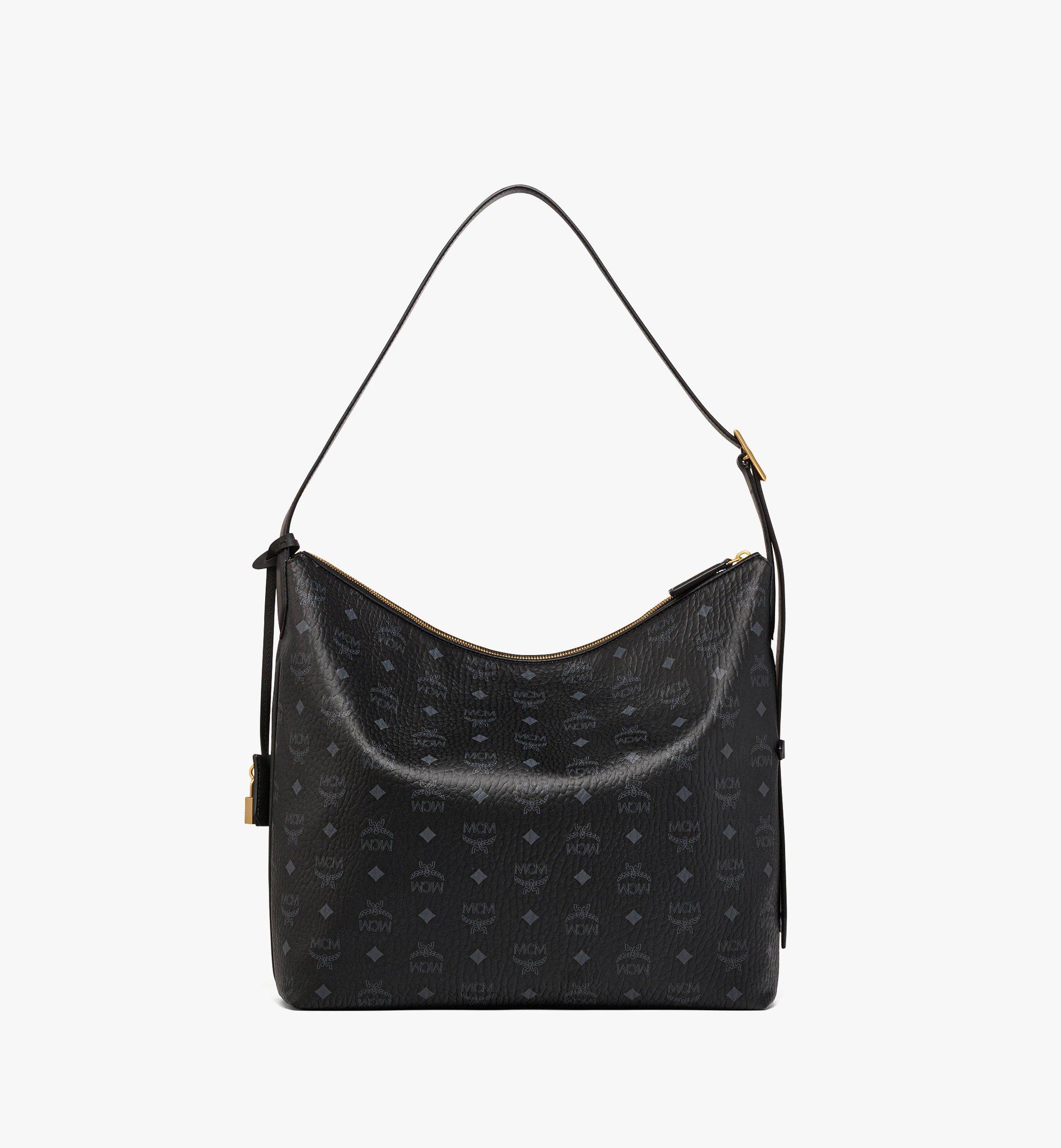 Mcm klara tote black hotsell