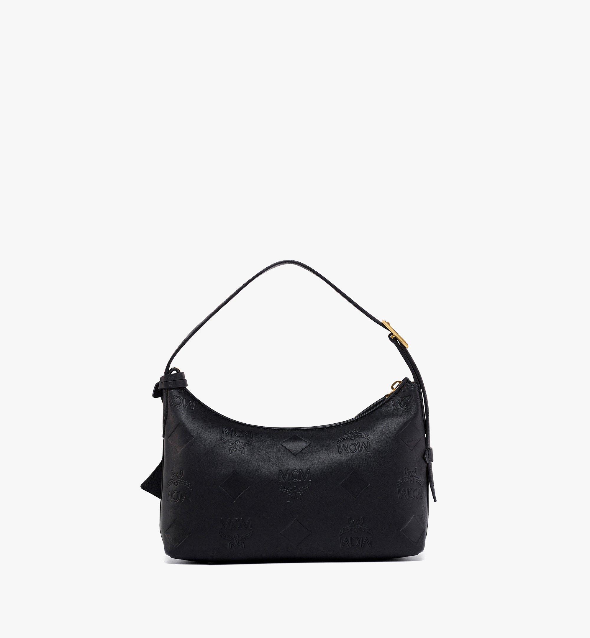 Mcm black klara discount bag