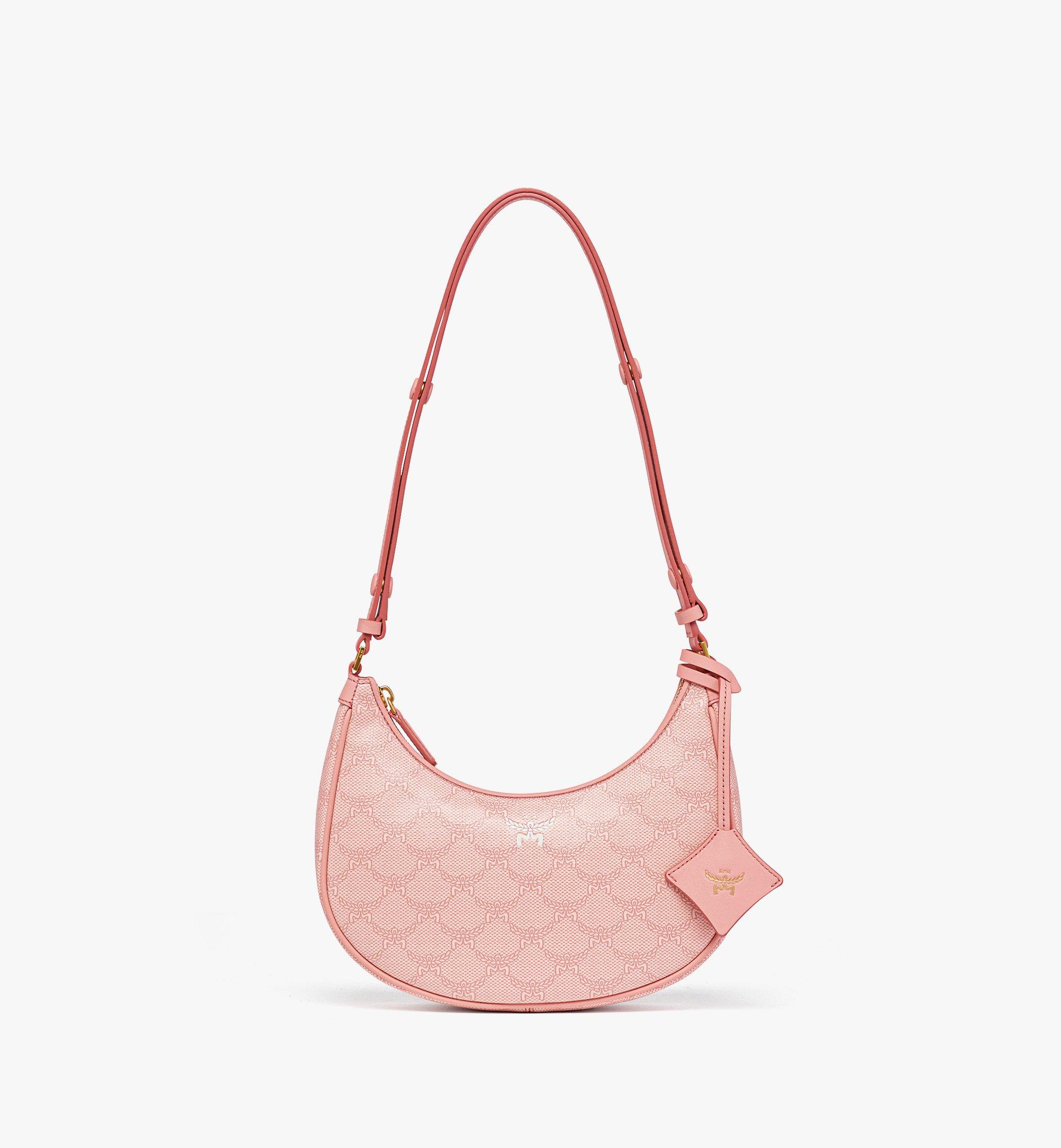 MCM Himmel Ascending Moon Hobo in Lauretos Pink MWHFSAC02P6001 Alternate View 1