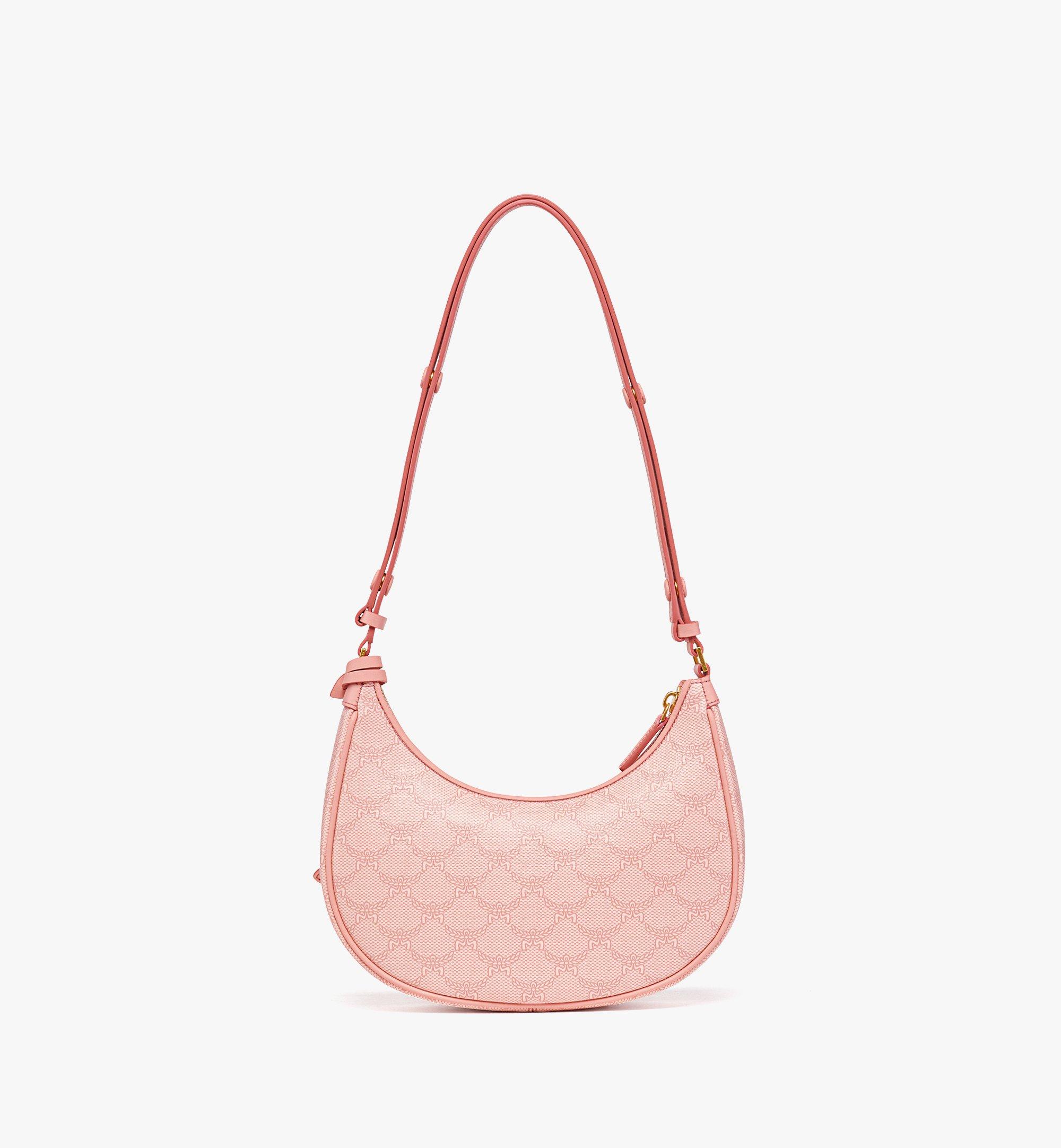 MCM Himmel Ascending Moon Hobo in Lauretos Pink MWHFSAC02P6001 Alternate View 3