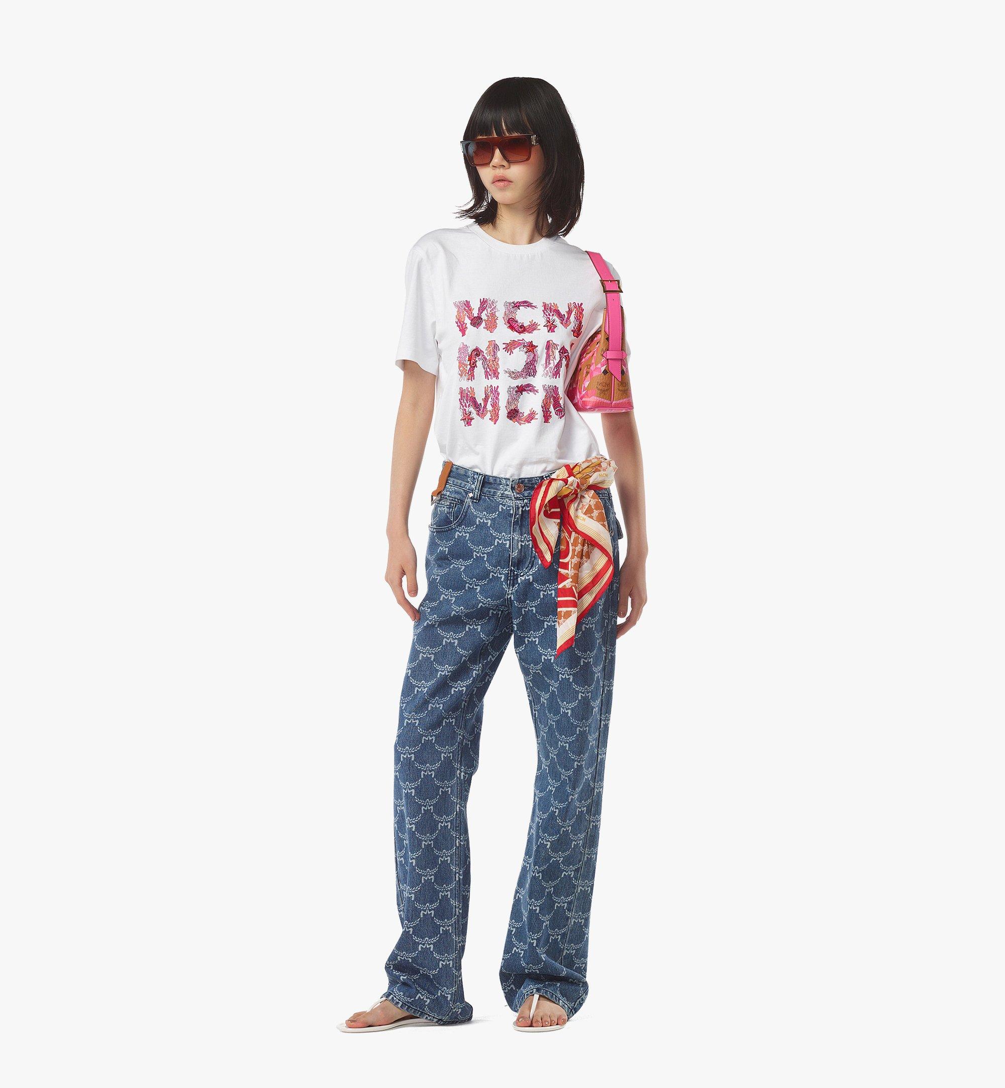 MCM Aren Cubic Coral Visetos Hobo包 Pink MWHFSTA02Q1001 更多视角 5