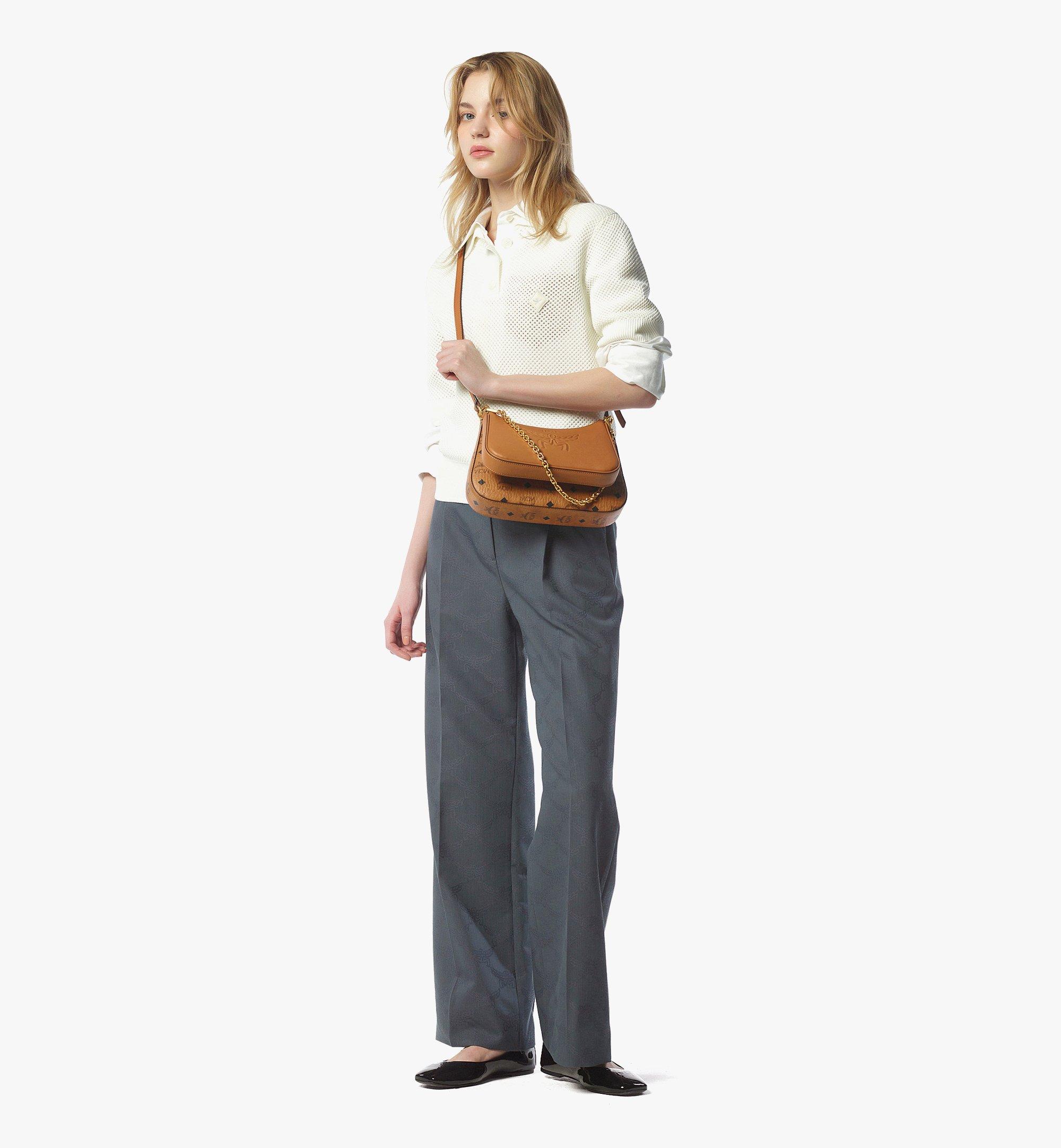 MCM Aren Duo Hobo in Visetos Cognac MWHFSTA03CO001 Noch mehr sehen 2
