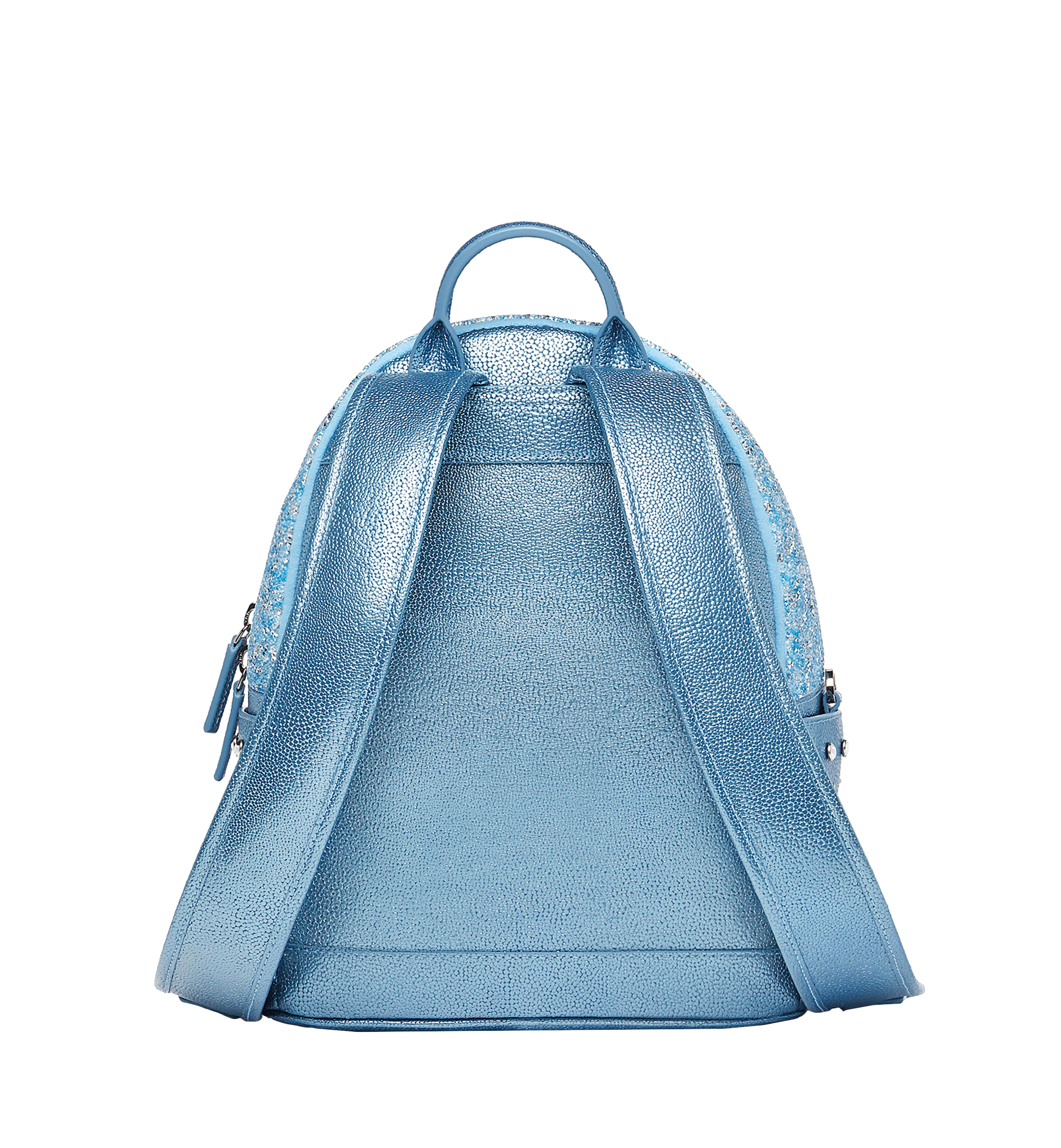 MCM Stark Kristall Backpack in Visetos BLUE MWK7SVE90HC001 Alternate View 3