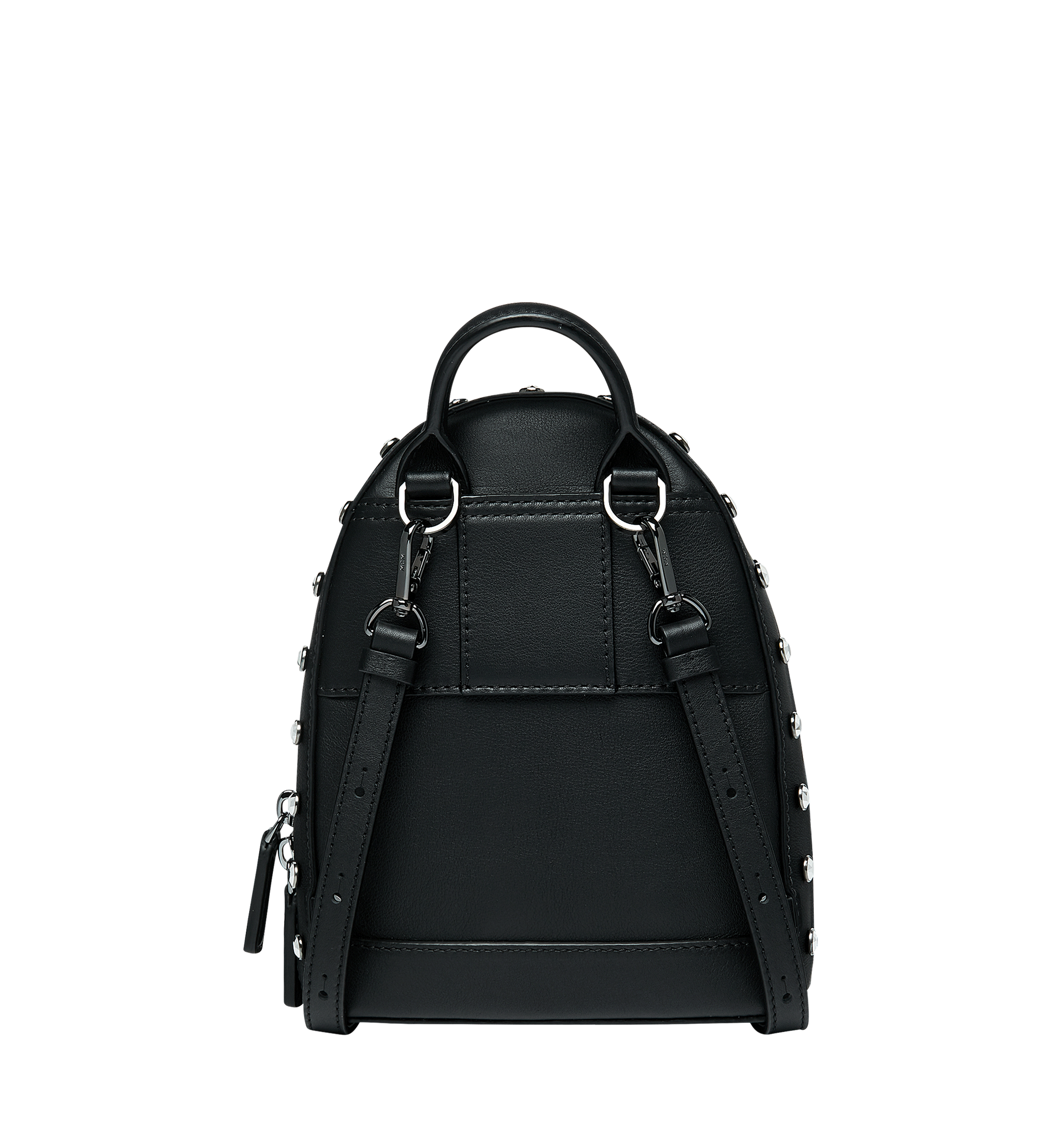 MCM Stark Bebe Boo Backpack in Mosaic Crystal Black MWK9SMS01BK001 Alternate View 4