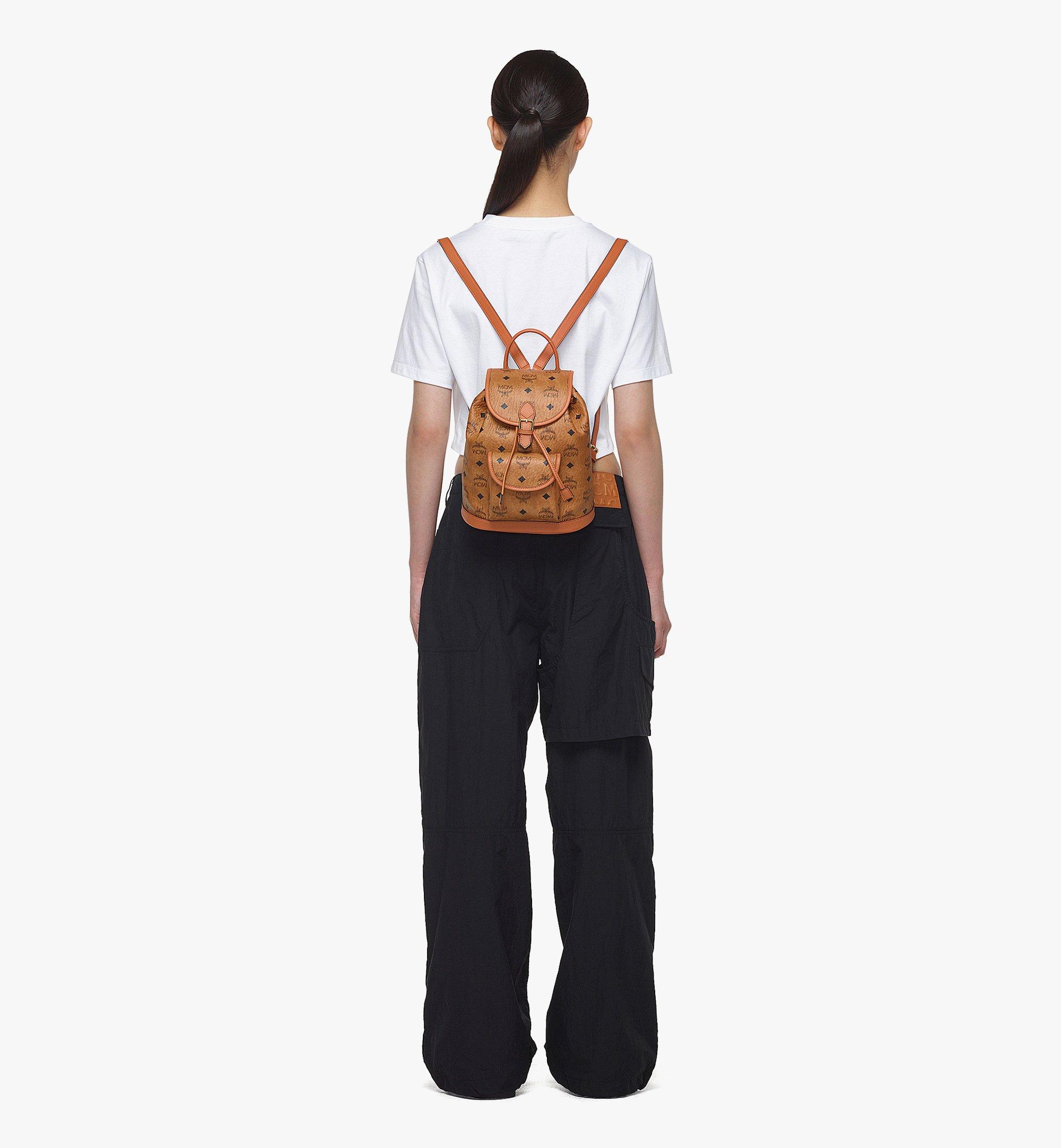 Women's Visetos Aren Backpack by Mcm