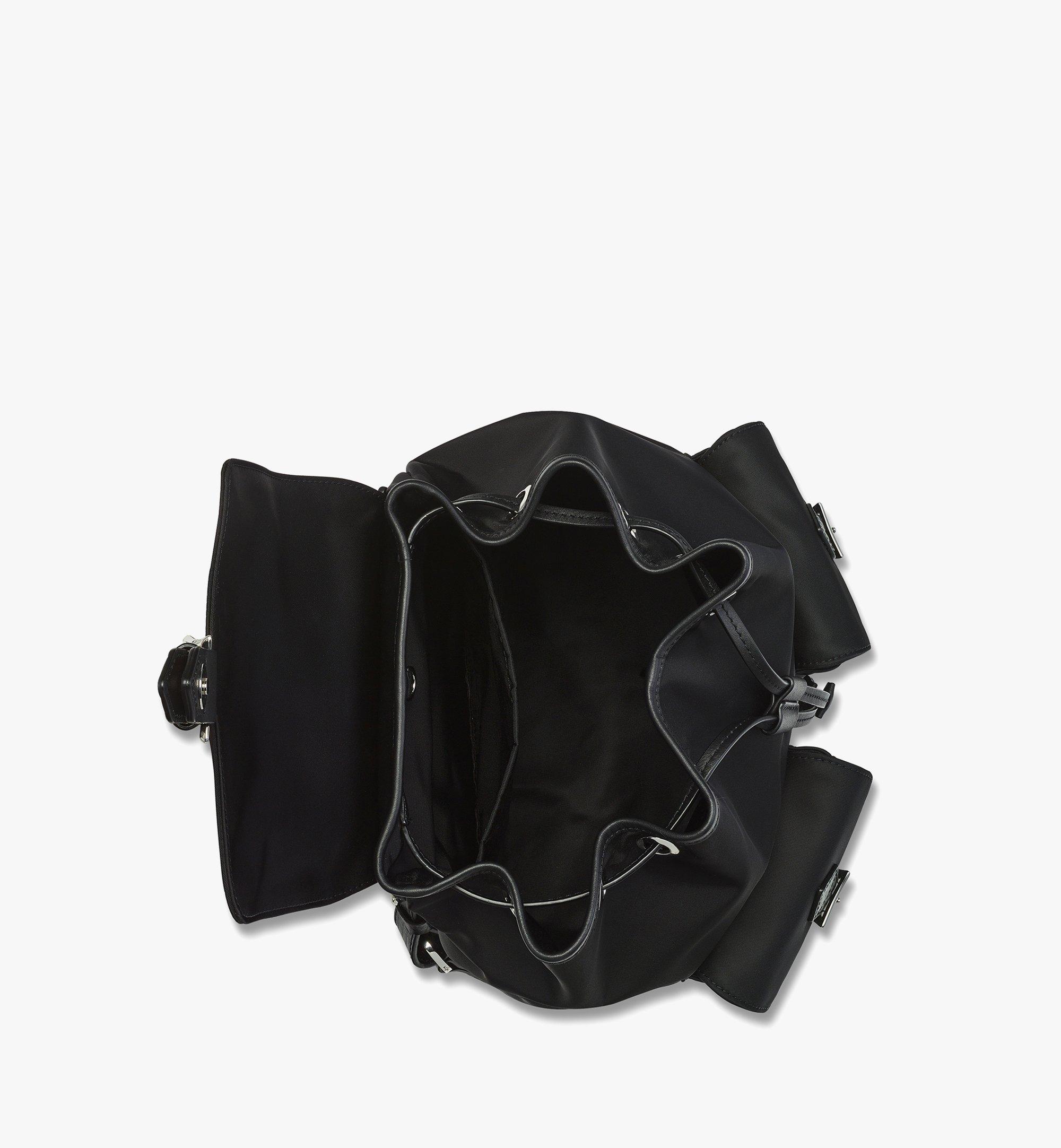 MCM Aren ECONYL®尼龙及皮革抽绳双肩背包 Black MWKFATA04BK001 更多视角 2