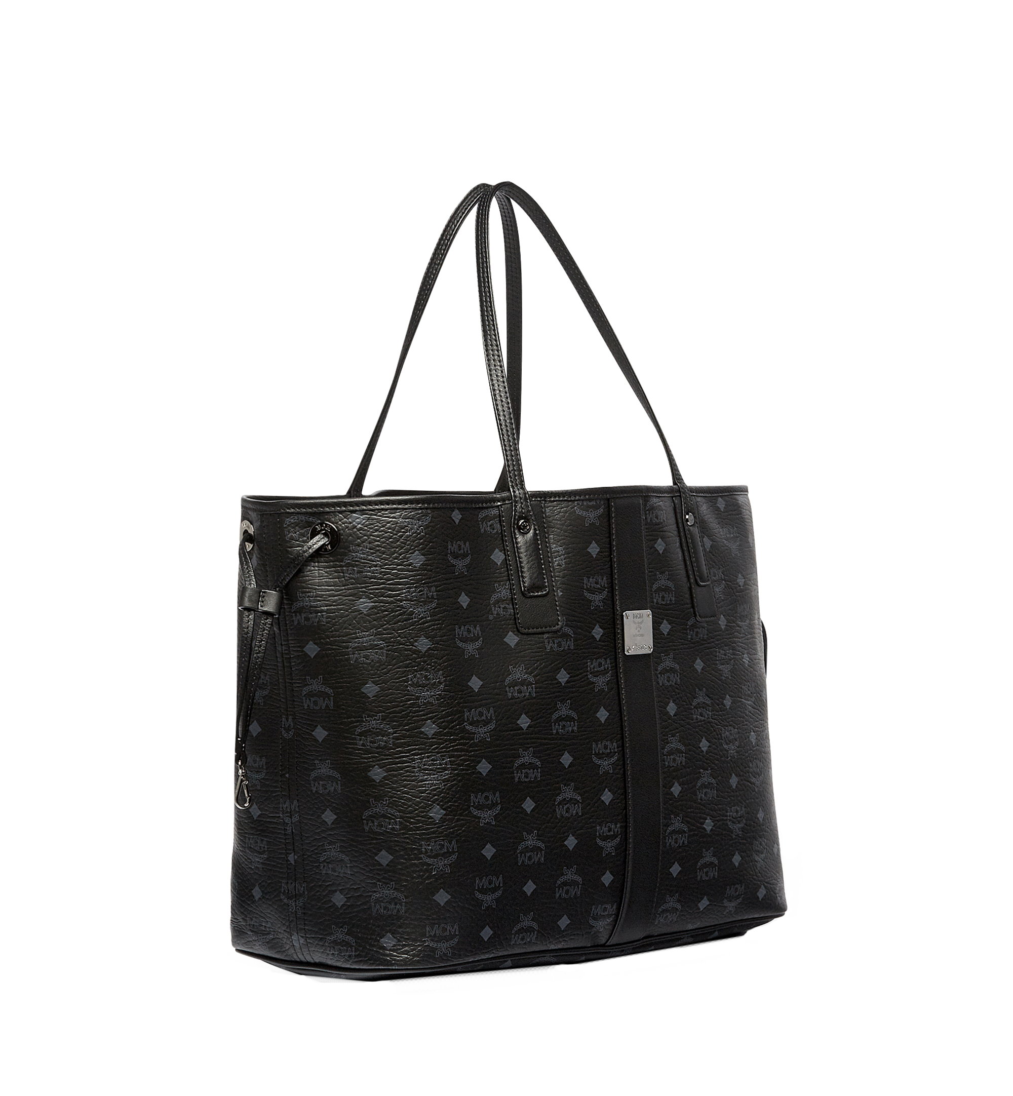 mcm tote bag black