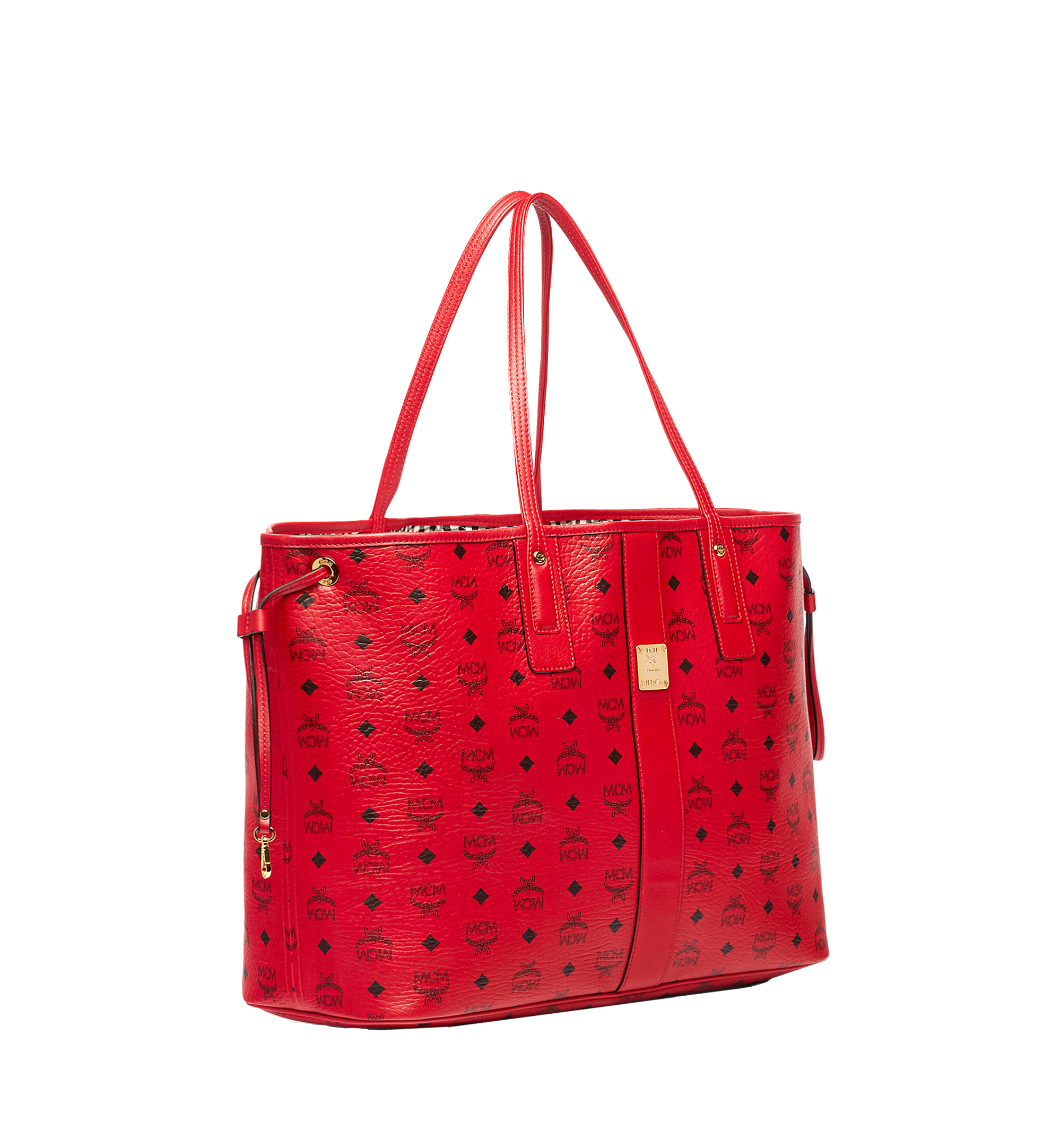 mcm red tote